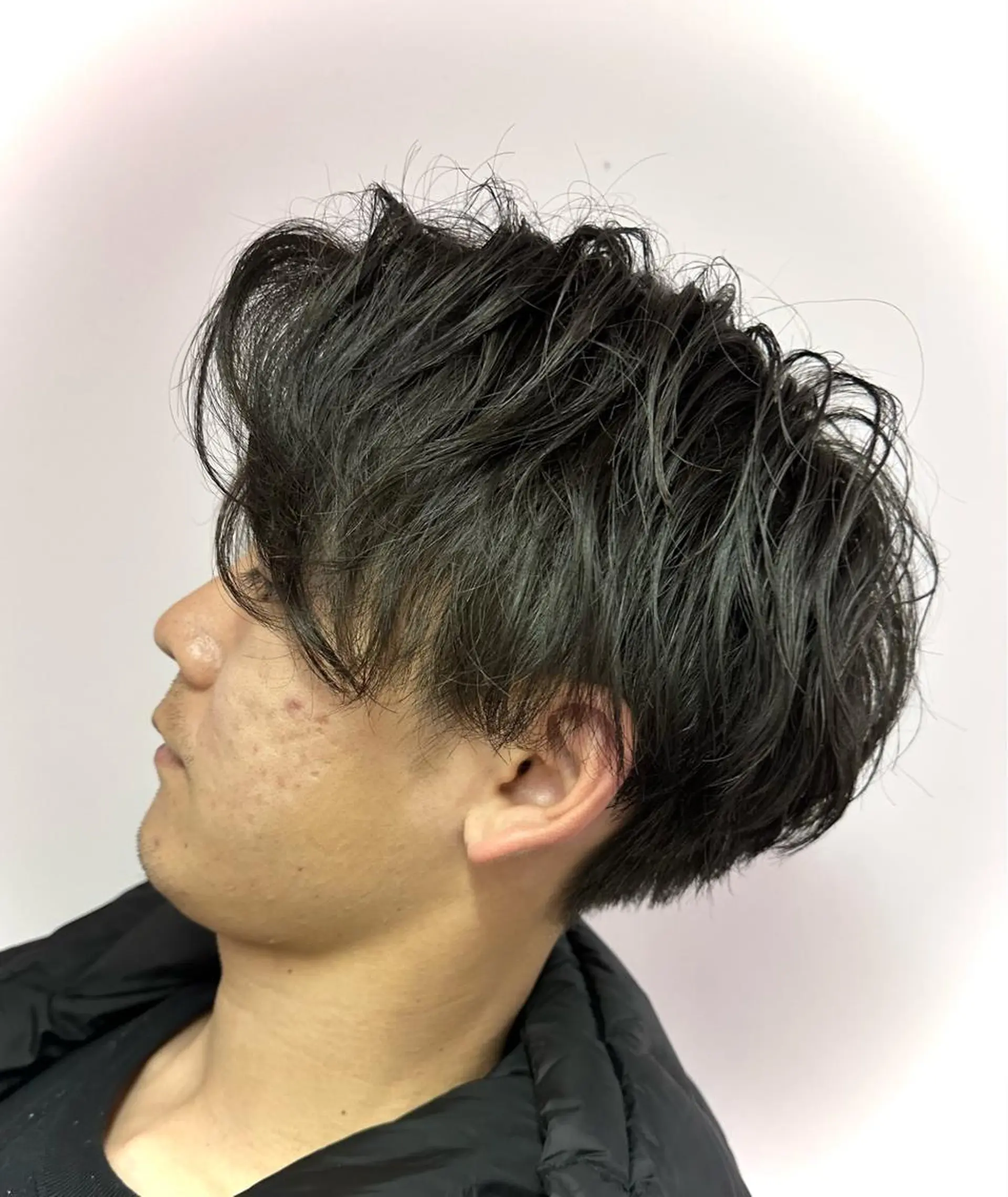 ミディアム ヒロ銀座/大槻 湧也のヘアスタイル