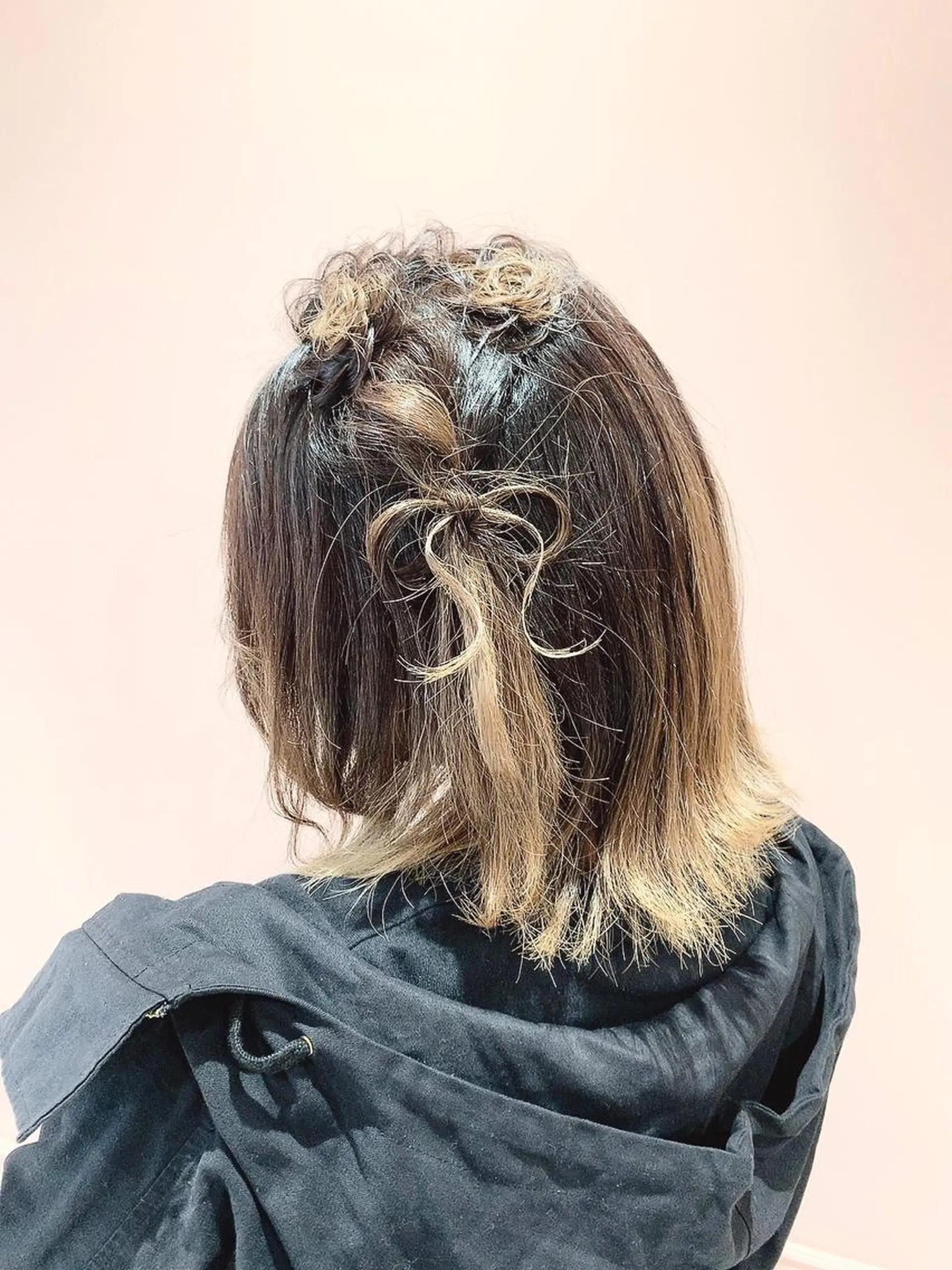 ミディアム ヘアアレンジ ✨ブリーチ特化✨ 💚Acchon💚のヘアスタイル