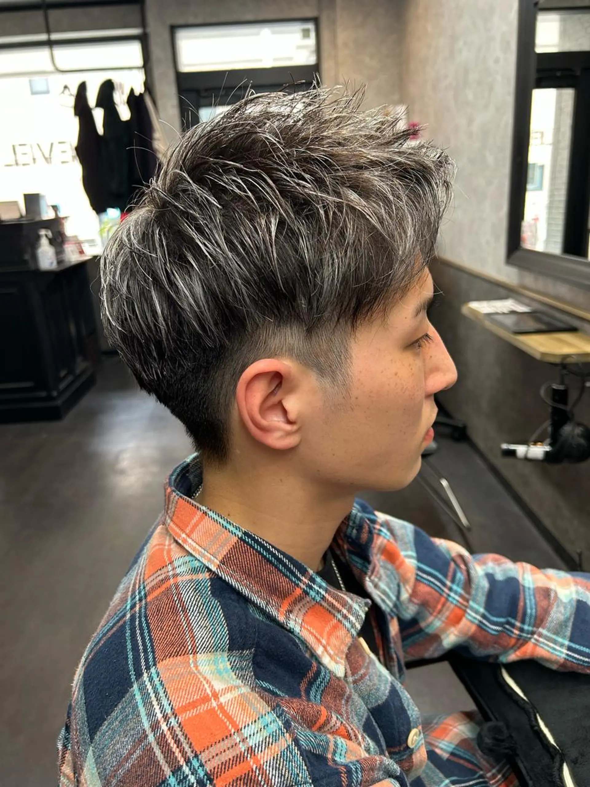 ショート カラー メンズ カット ヘアカラー 大和田 玲円/メンズ専門のヘアスタイル