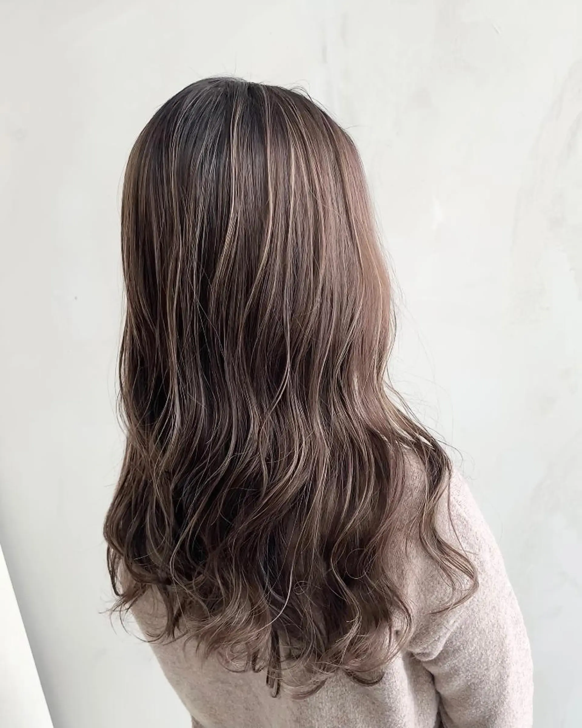 ロング カラー カット ヘアカラー トリートメント lafith hair leco所属・西金 徹のヘアスタイル