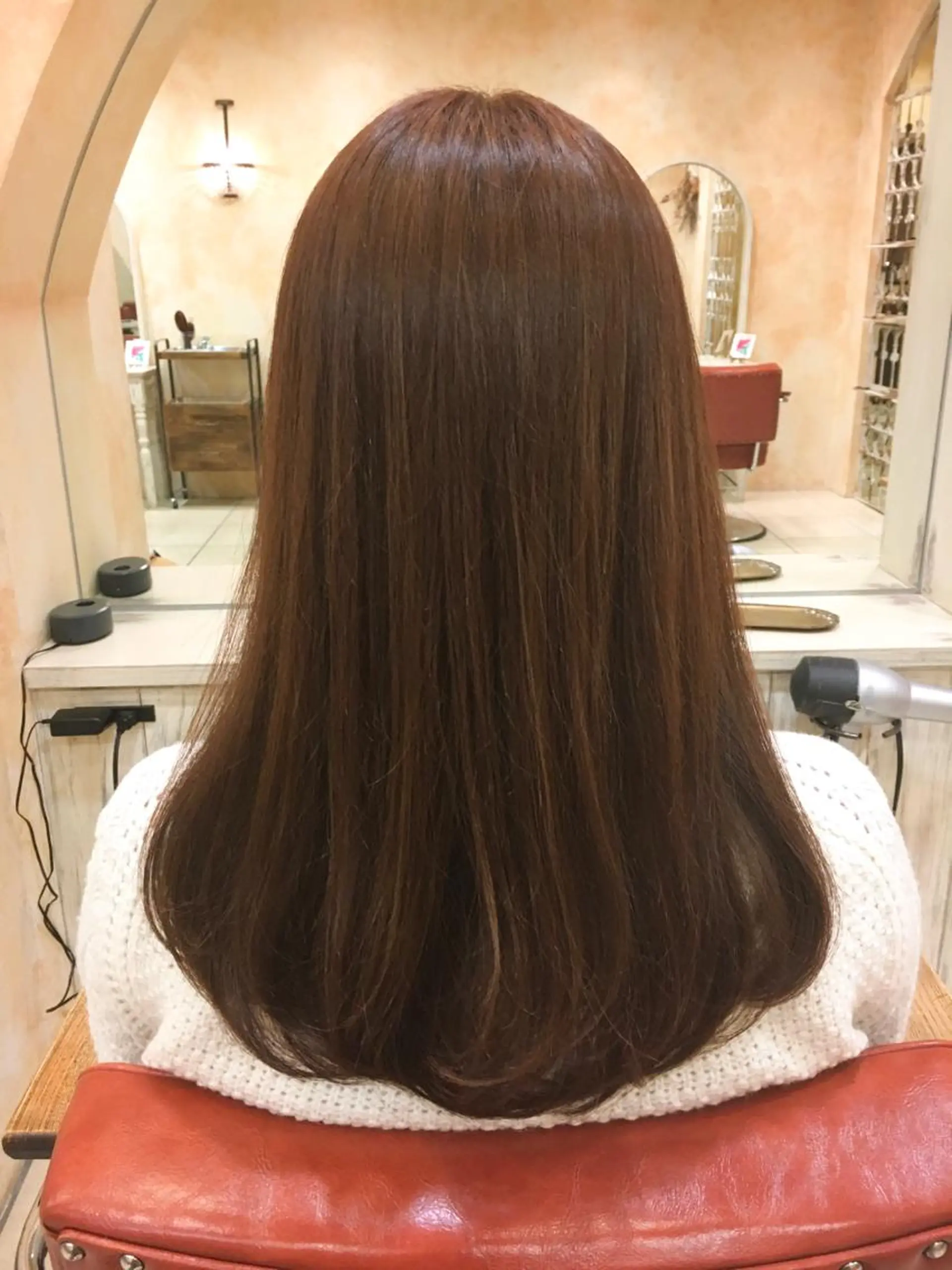 セミロング gite カワムラナオキのヘアスタイル