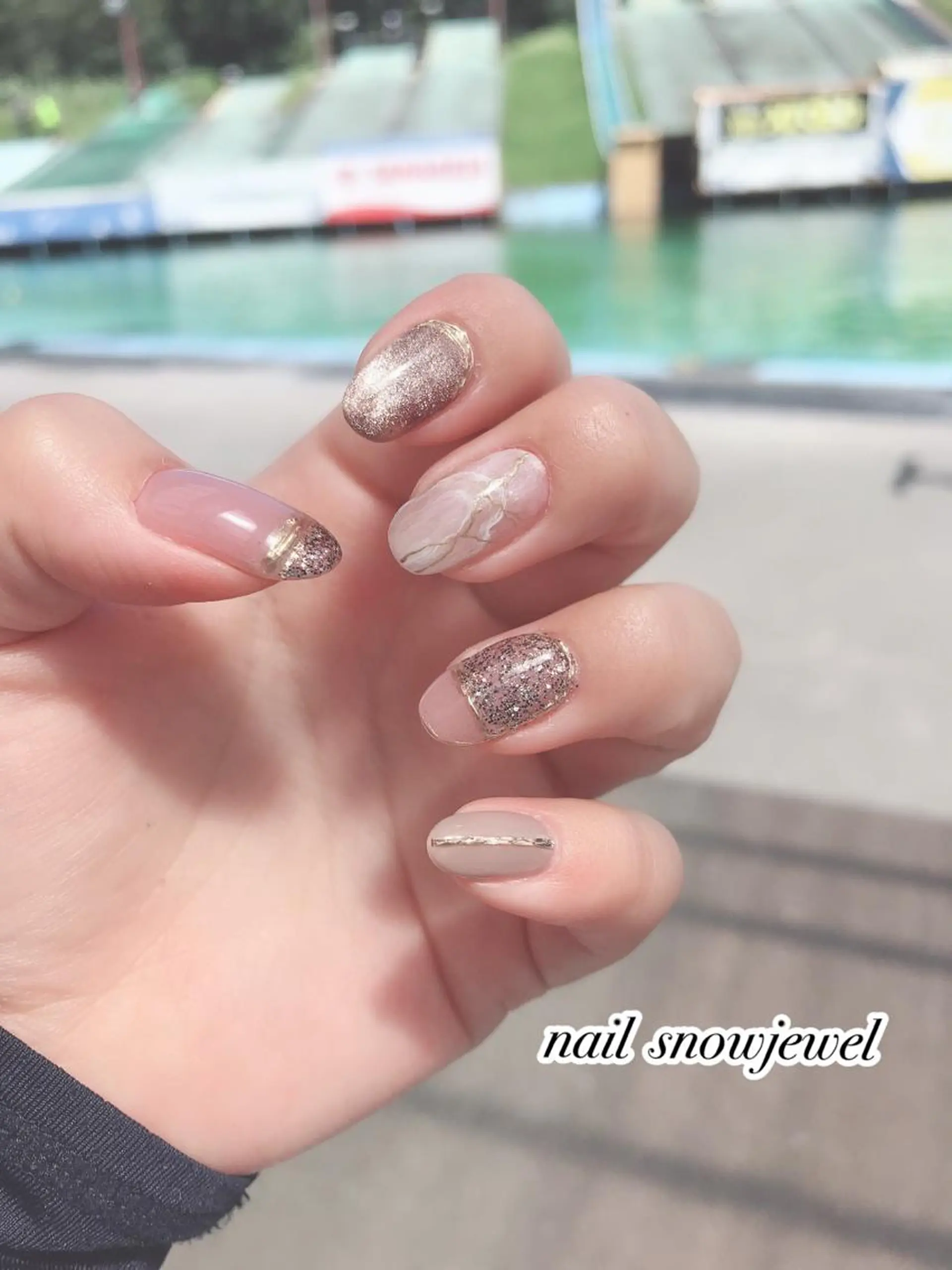 ネイル nail snowjewelのネイルデザイン