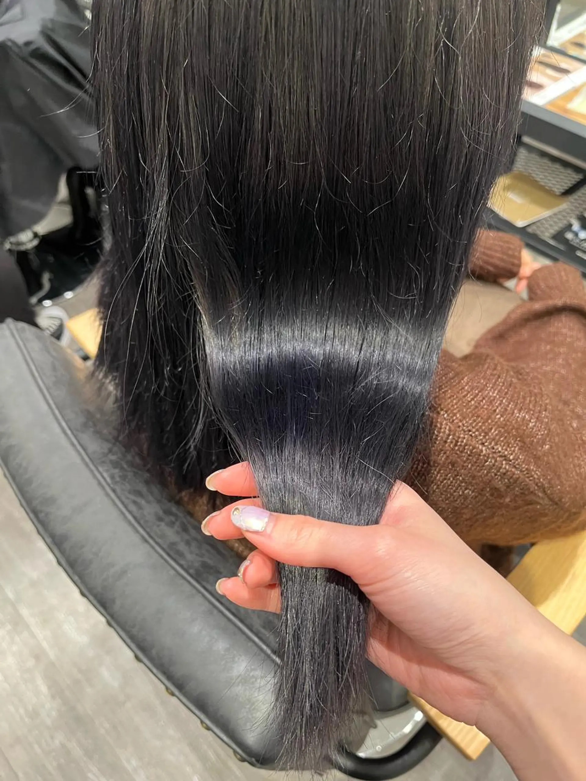 セミロング 片平 帆香のヘアスタイル