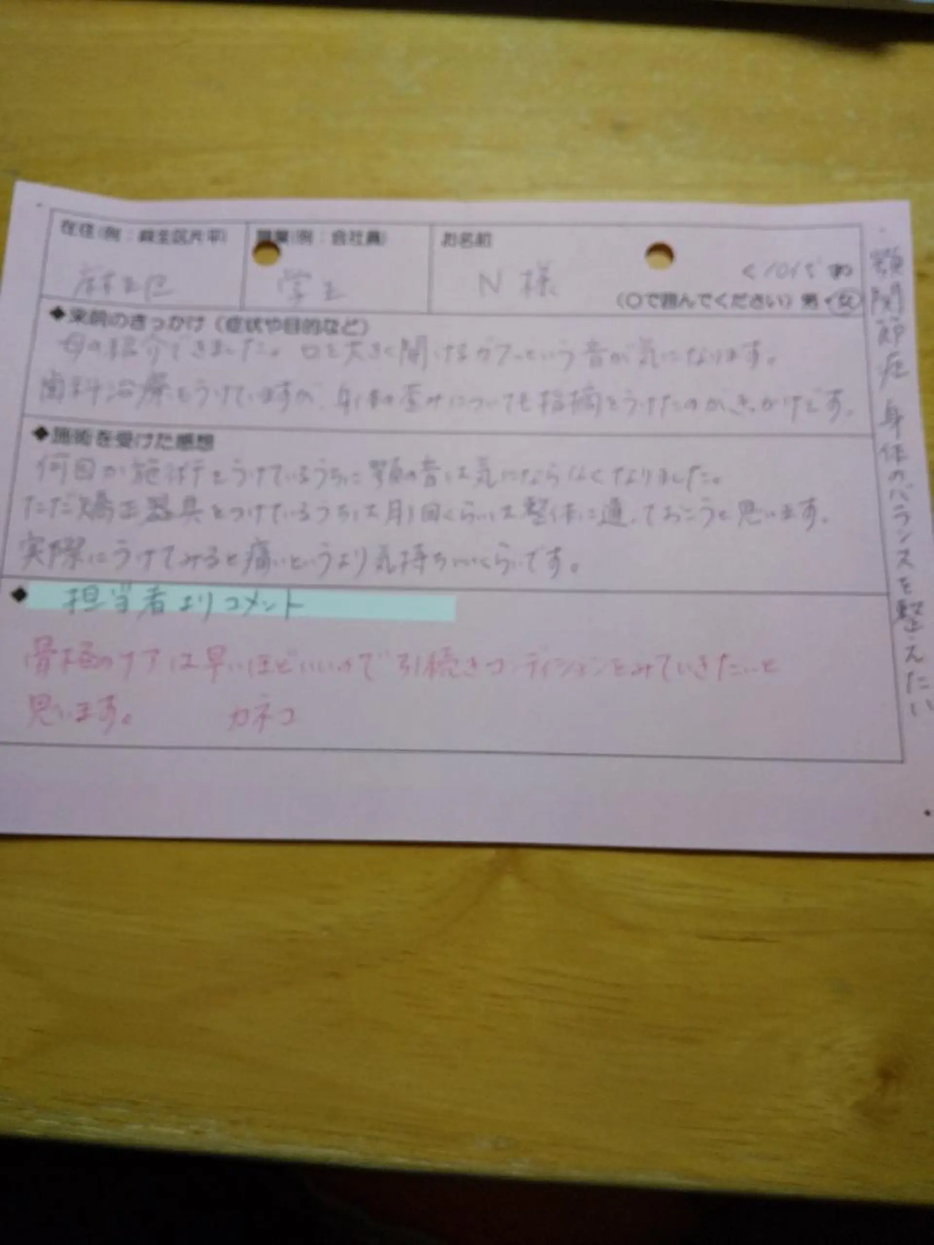 身動整体 シンドウセイタイのその他イメージ