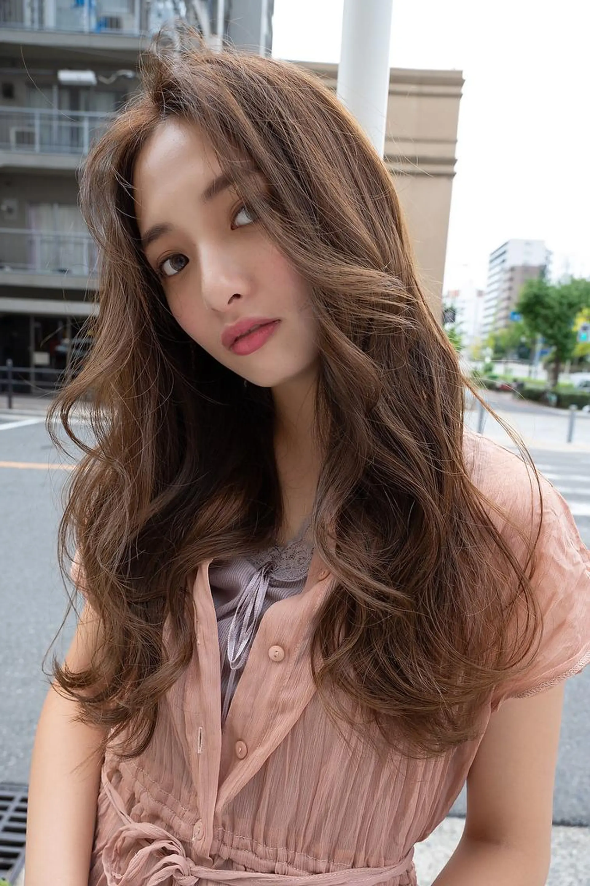 ロング カラー アディクシーカラー 透明感カラー イルミナカラー ANGELICA LABO 梅田店のヘアスタイル