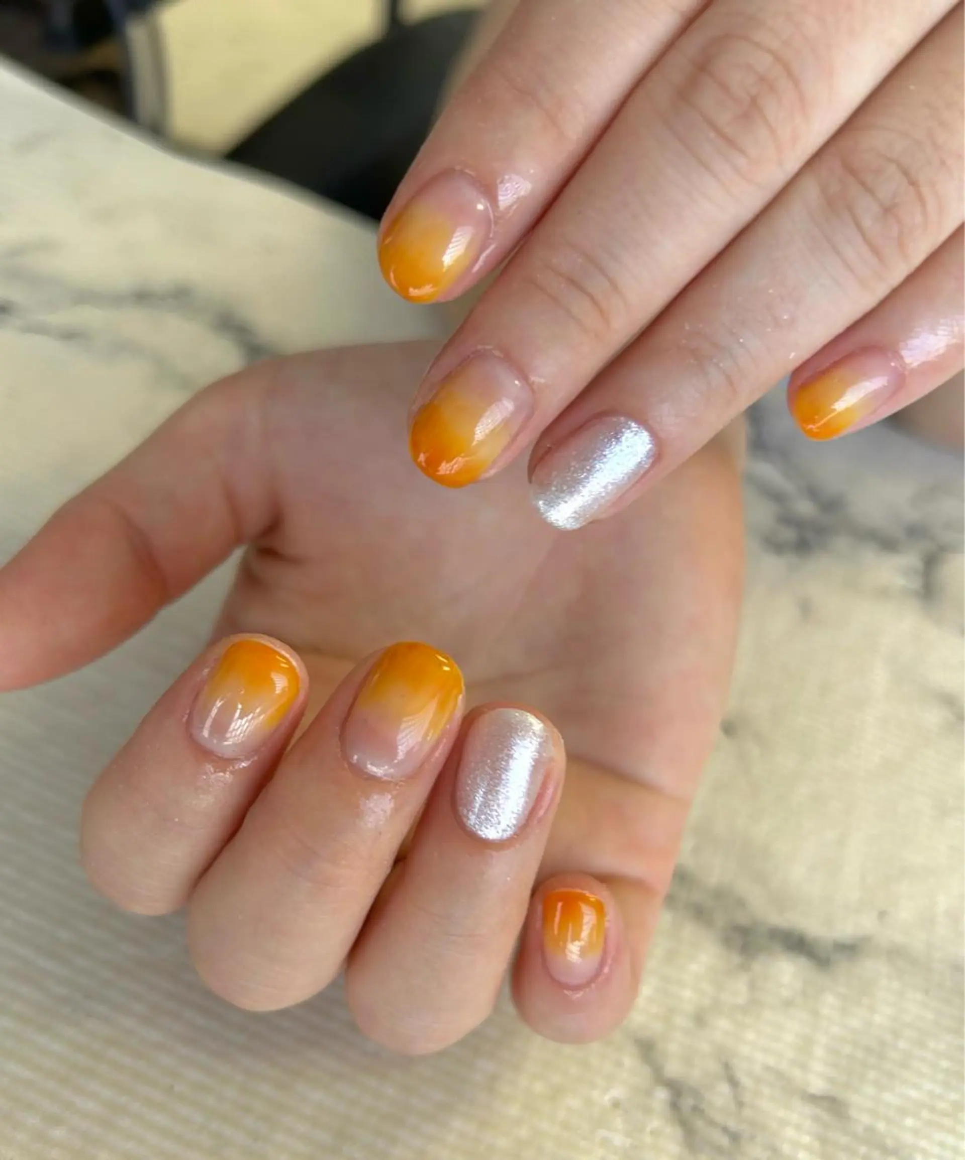 ショート ネイル ハンドネイル MADIA 横浜所属・池上 優希のネイルデザイン