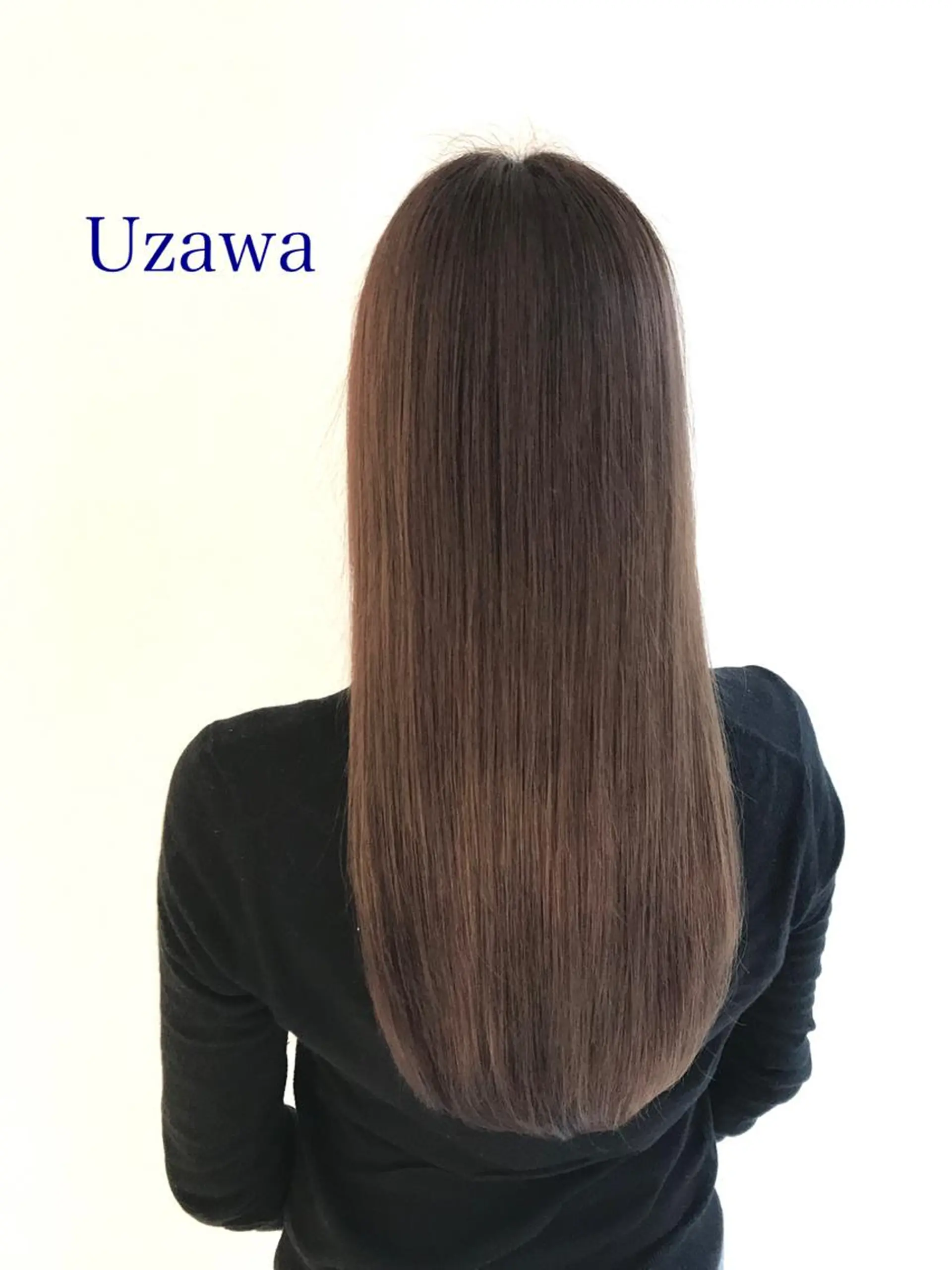 ロング カラー パーマ ヘアアレンジ アクアカラー 髪質改善 トリートメント 🌈ハイトーン髪質改 善🌈polon🌟のヘアスタイル