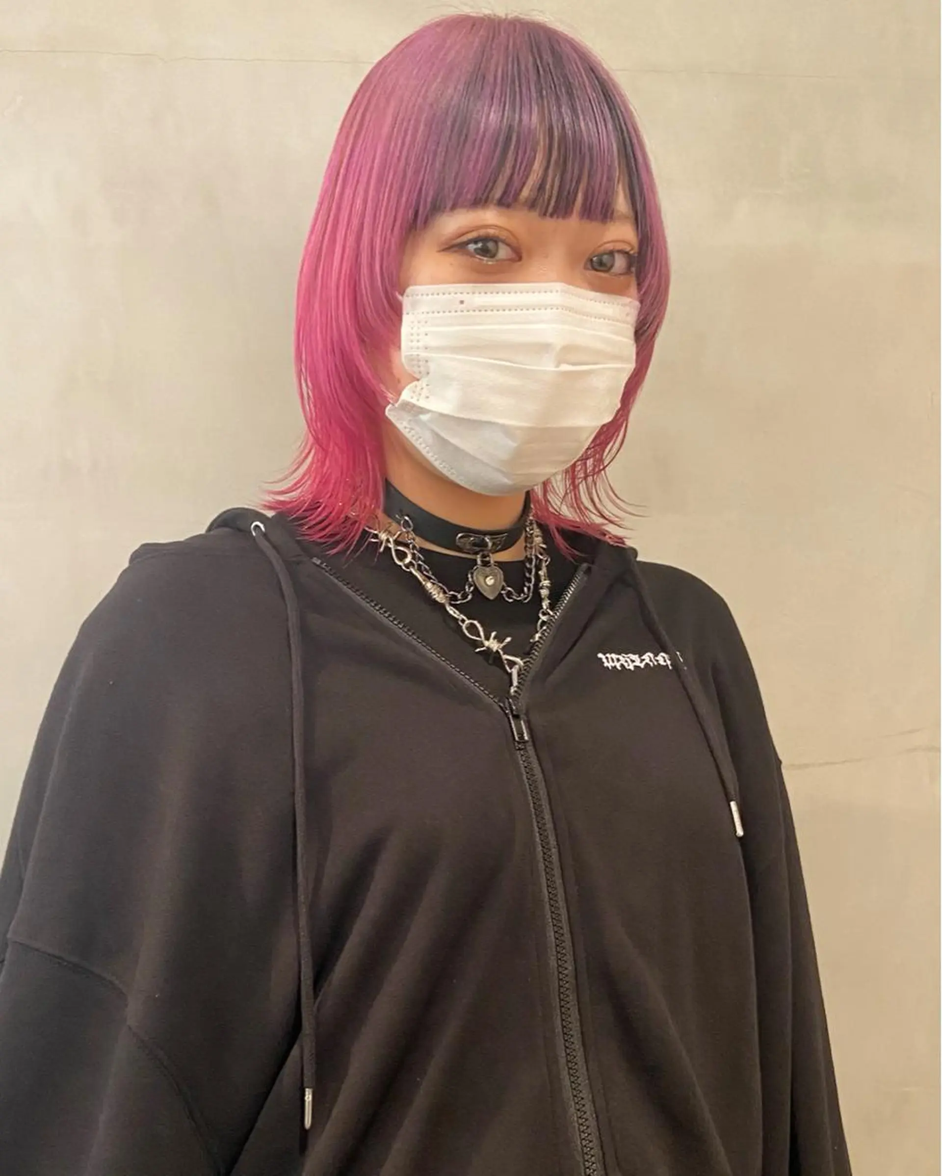 ショート カラー 無加工で盛れる🎀 オタク特化🎀ゆうなのヘアスタイル