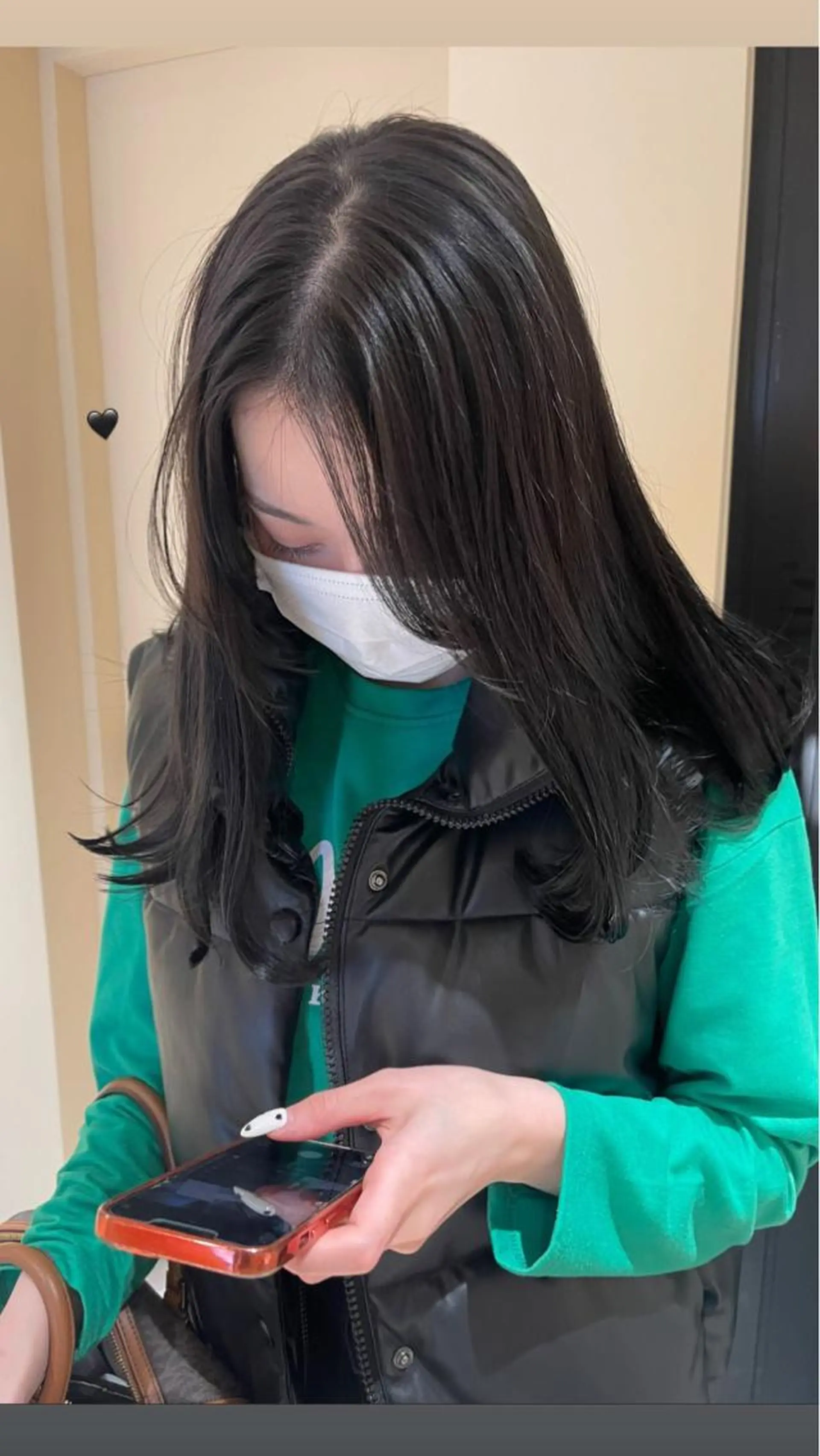 セミロング カラー ヘアカラー トリートメント ヘッドスパ ヘアセット ラベンダー/レイヤー カット🤎mamiのヘアスタイル