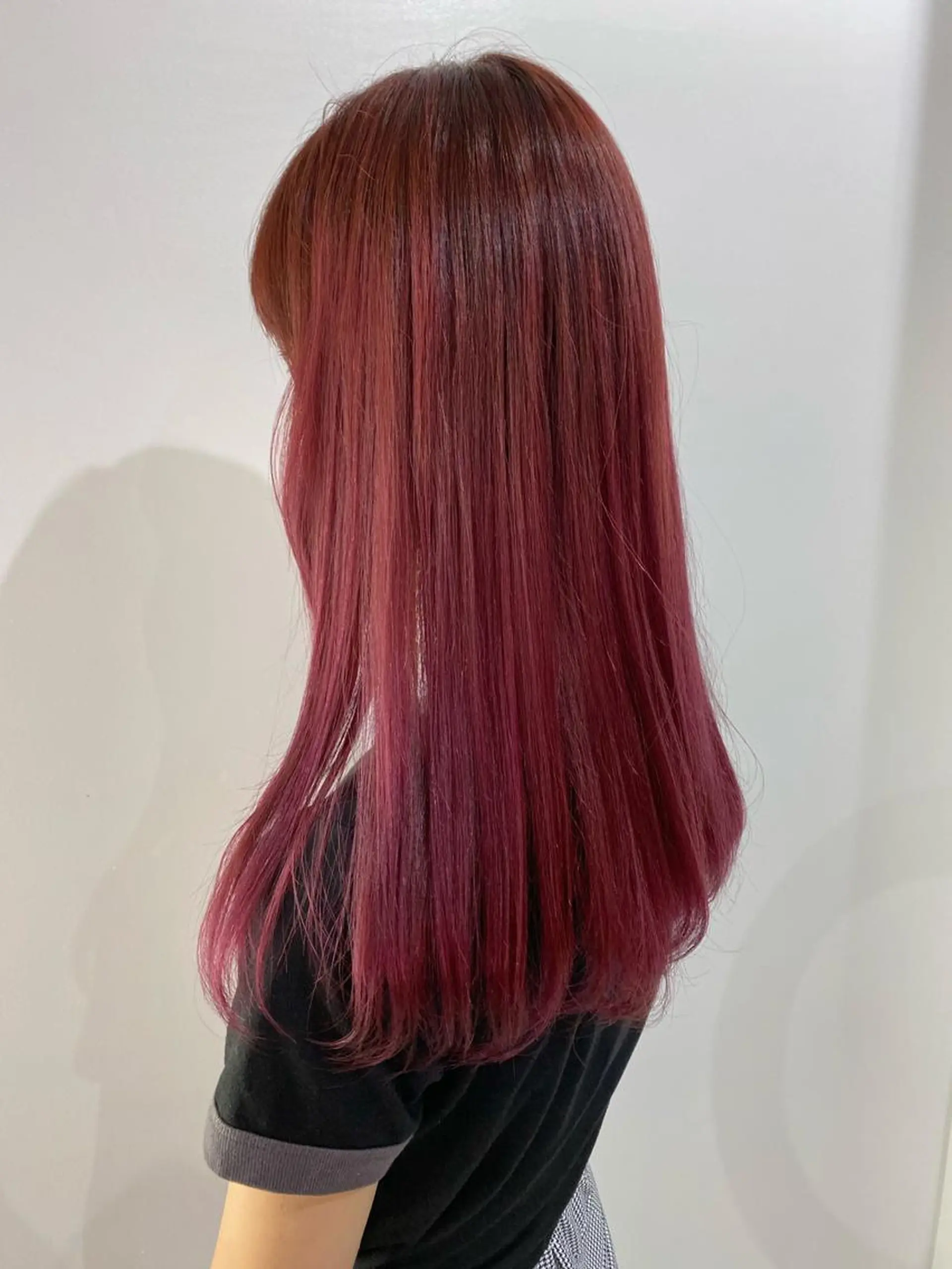 ロング 韓国レイヤー/透明感 カラー🦋mioのヘアスタイル