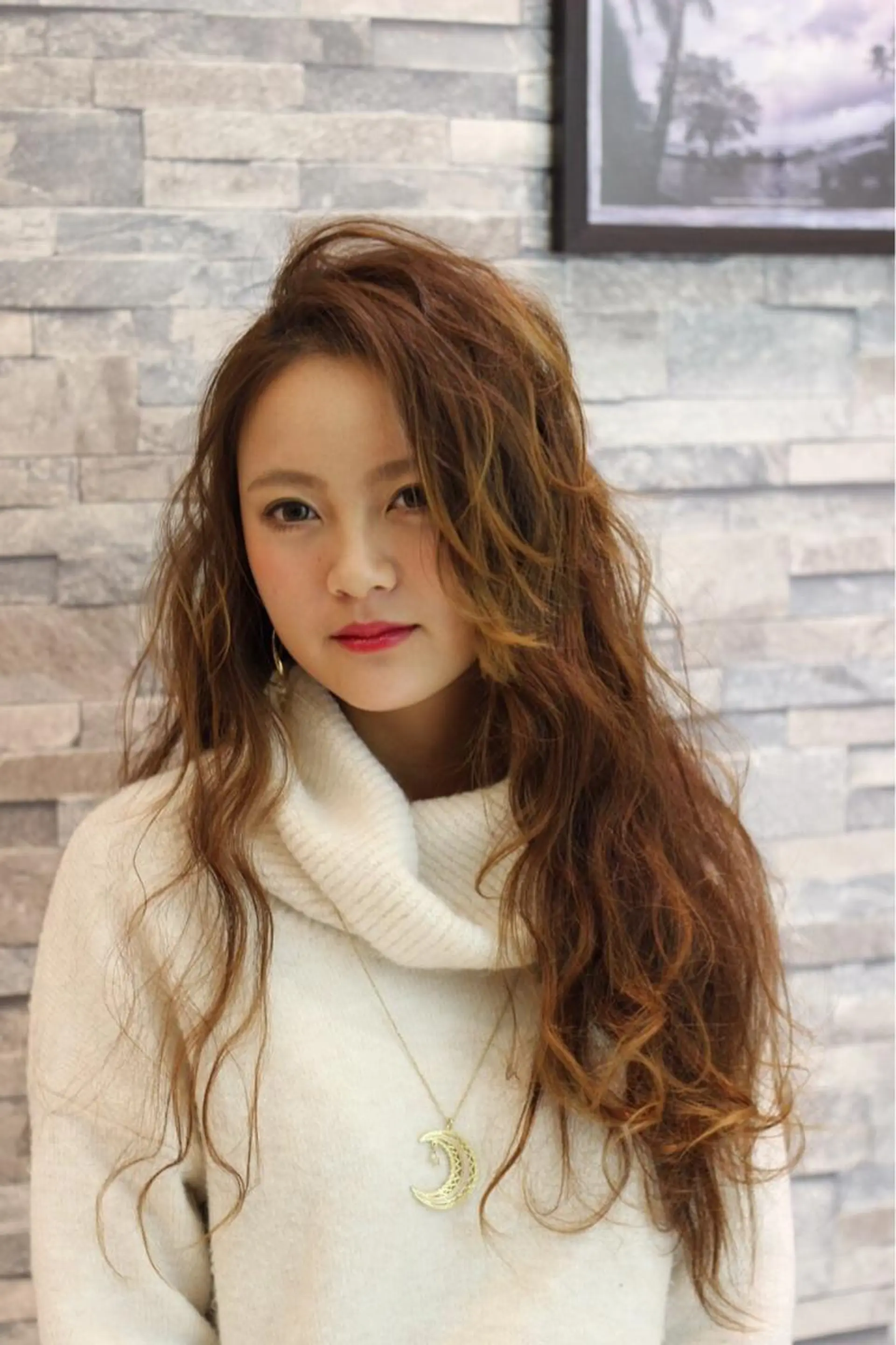 ロング ロング graxi'    グラシー所属・ブリーチ/ハイトーン SERINAのヘアスタイル