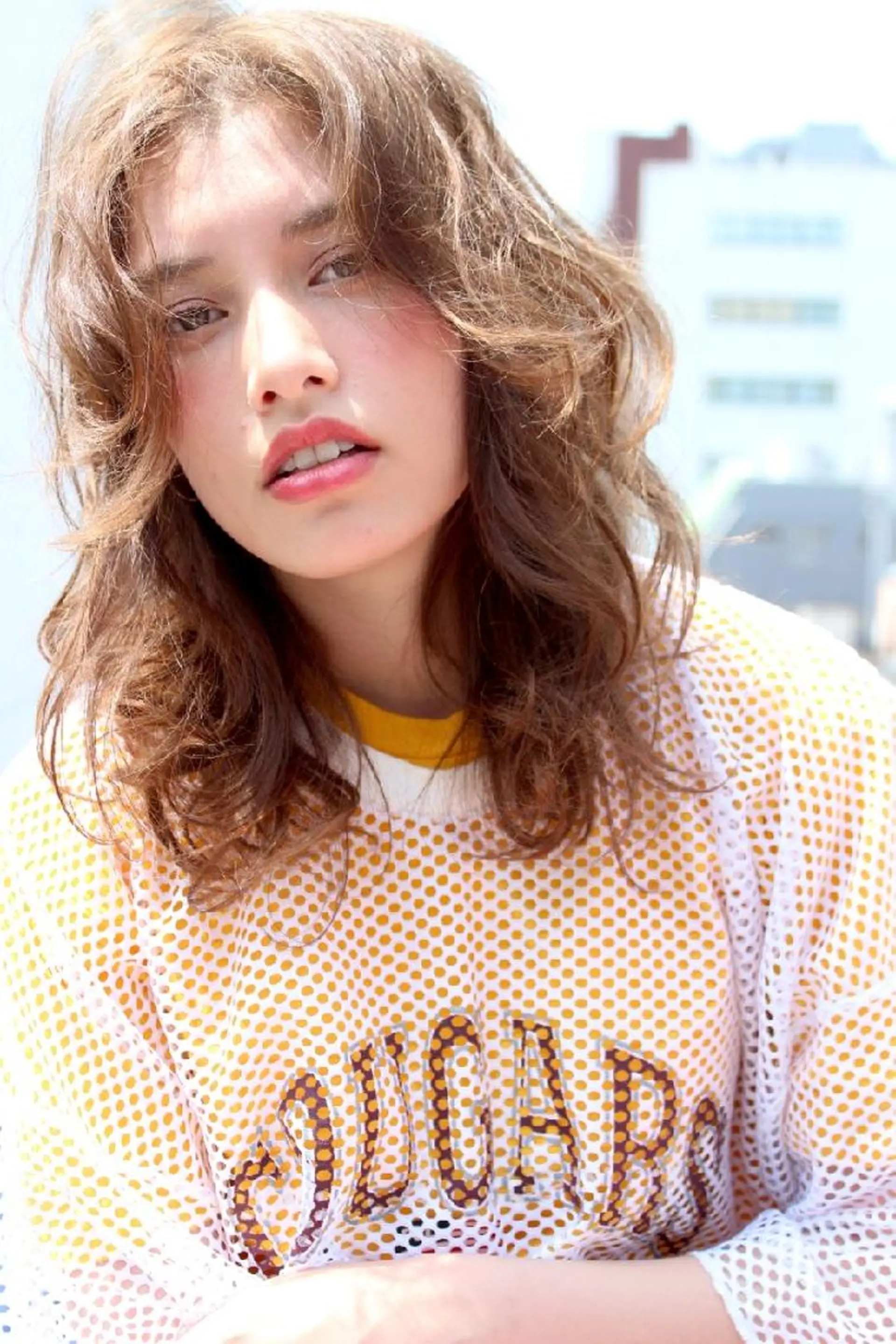 セミロング カラー パーマ Mira 代表 SEKIのヘアスタイル