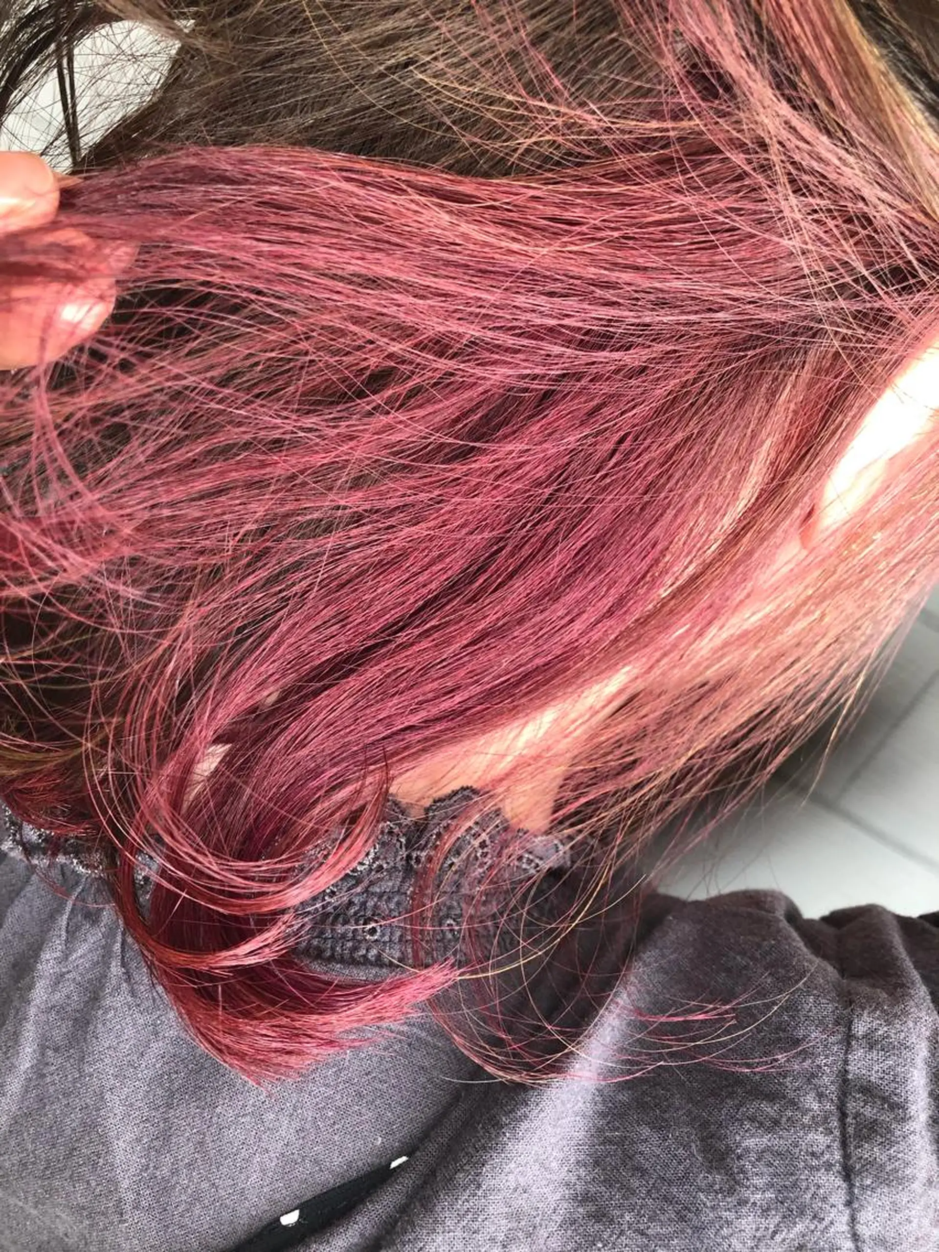 ミディアム カラー ヘアカラー トリートメント Hair Salon en 四街道店所属・金森 斗夢のヘアスタイル