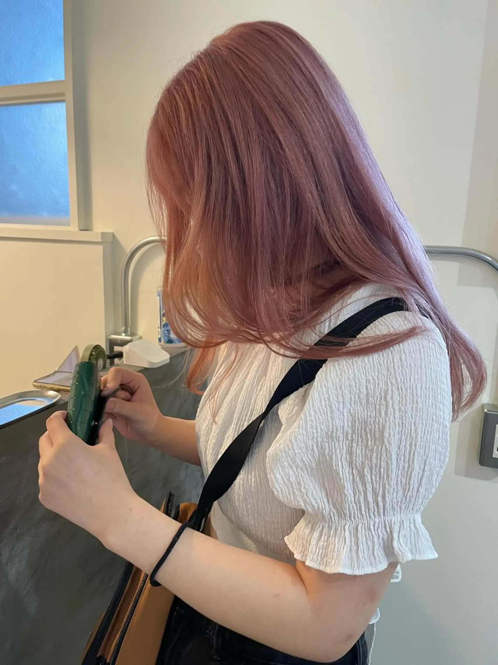 セミロング カラー spooopy所属・🕊大垣 めぐみ🕊のヘアスタイル