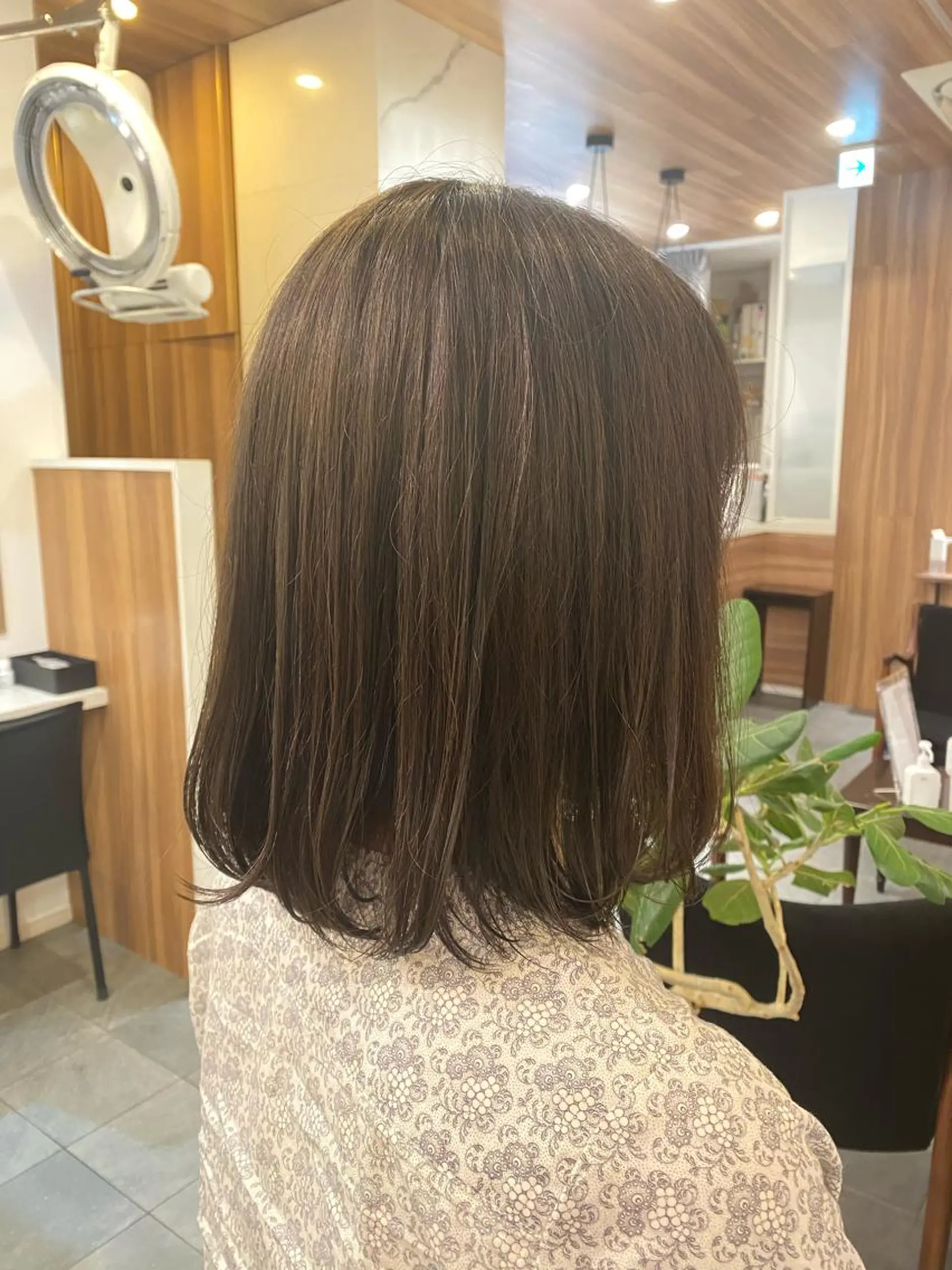 ミディアム カラー 門崎未依/レイヤー/ メンズカット🪿のヘアスタイル