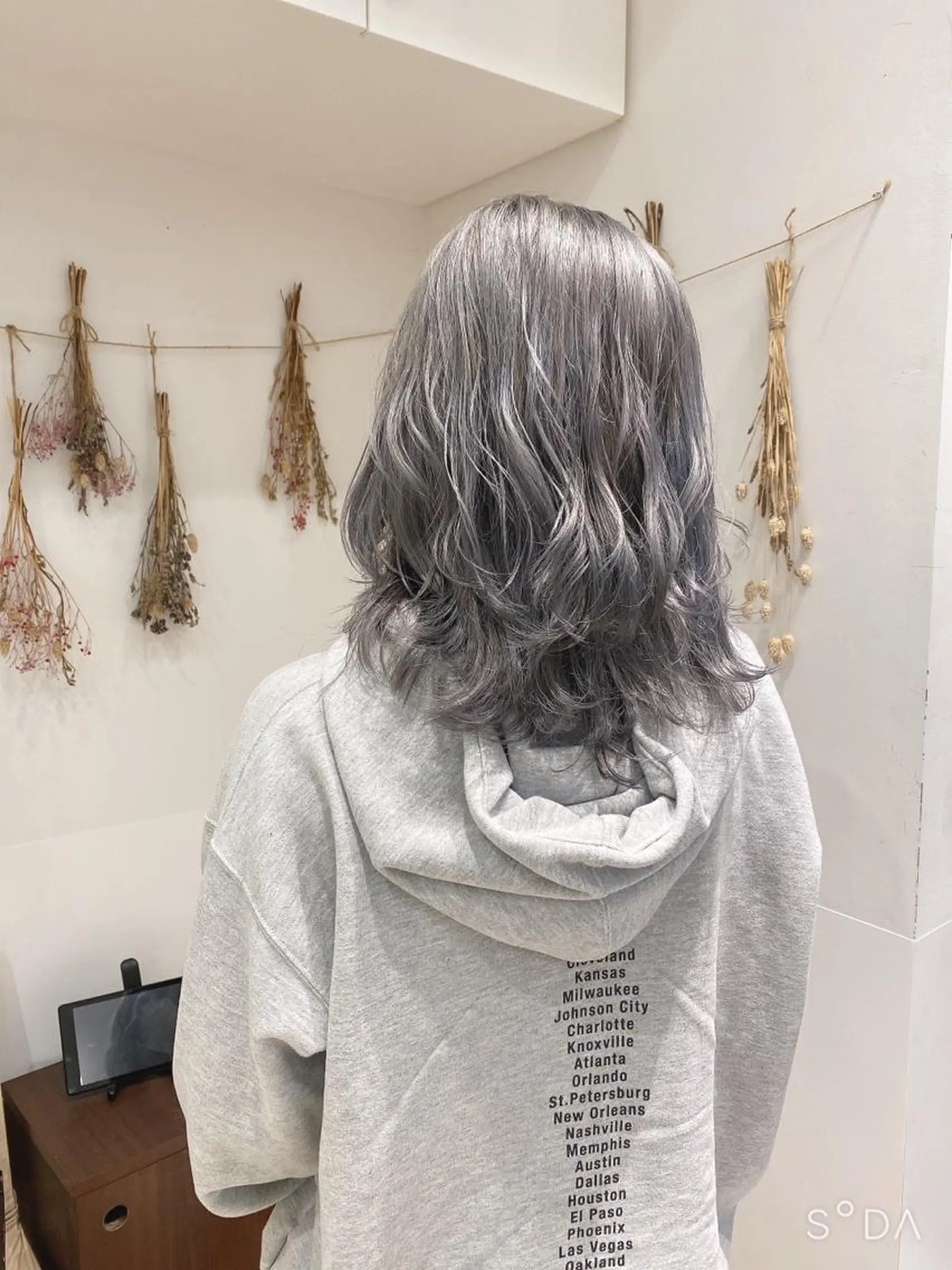 ミディアム カラー はだゆうき @hadadan08のヘアスタイル