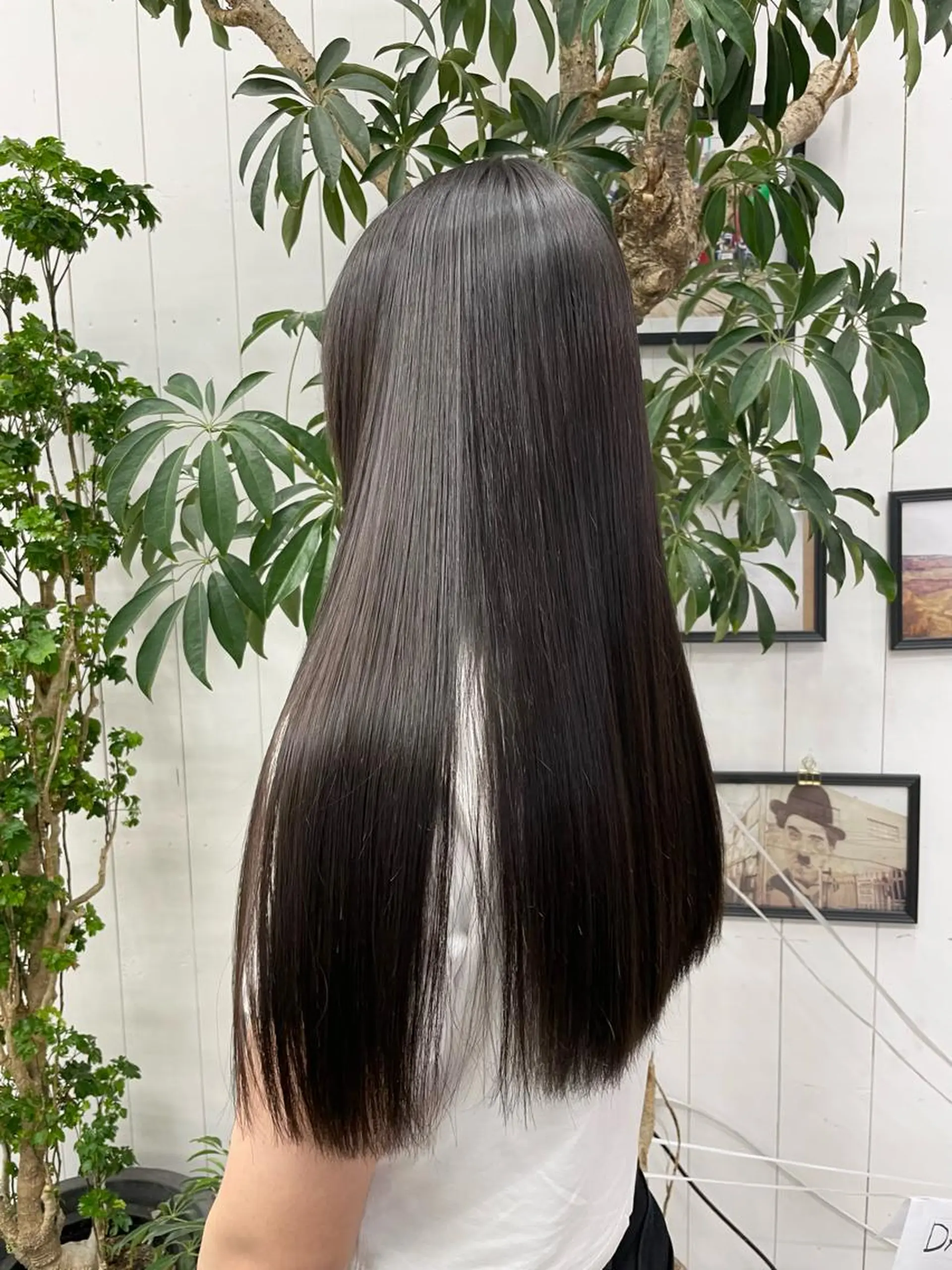 ロング カット 縮毛矯正 トリートメント じゅんな VENICE/船橋駅のヘアスタイル