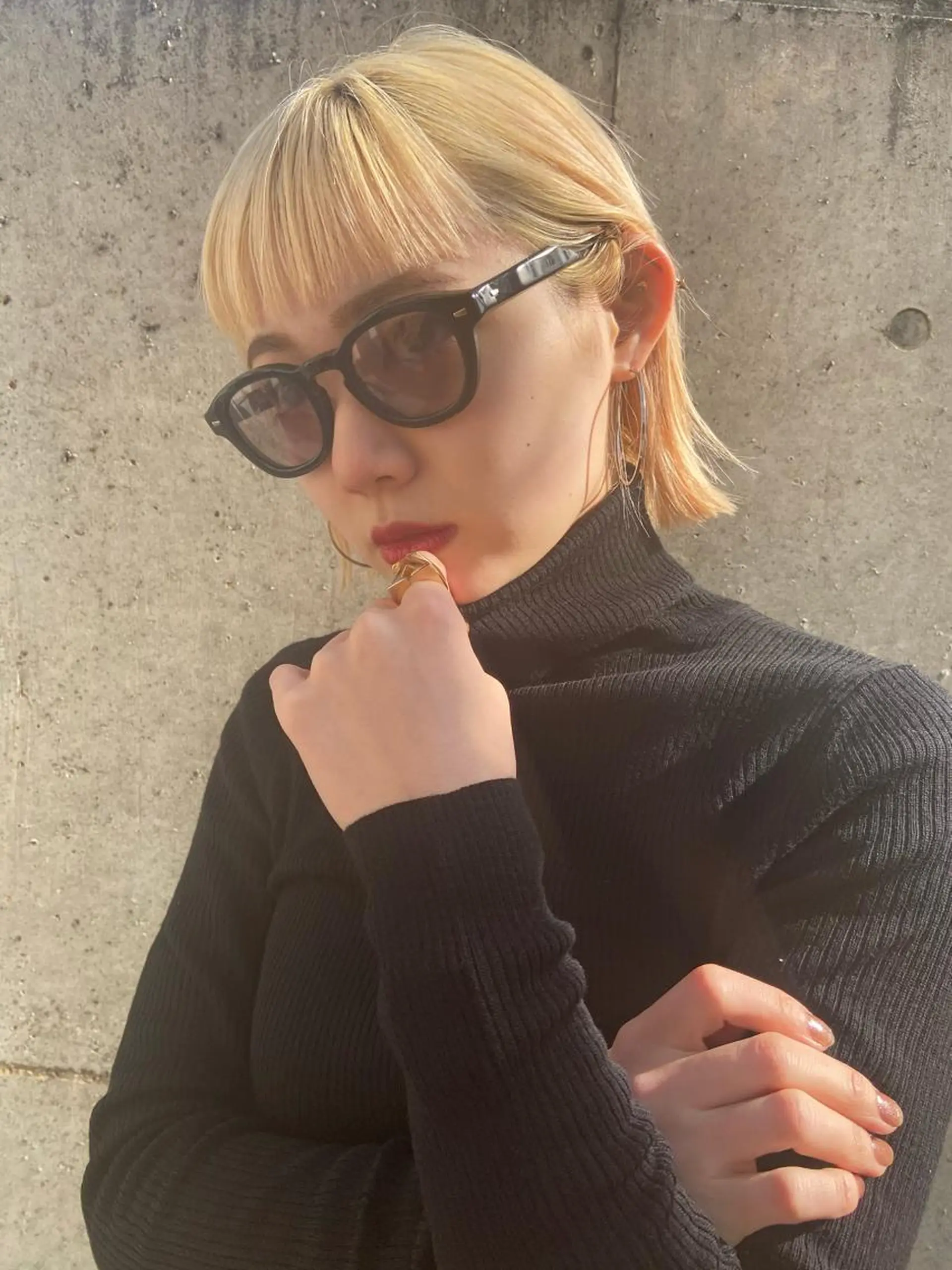 ショート カラー ベージュカラー ブリーチ ハイトーンカラー カット ヘアカラー トリートメント 松尾太樹 【pia】福岡美容室のヘアスタイル