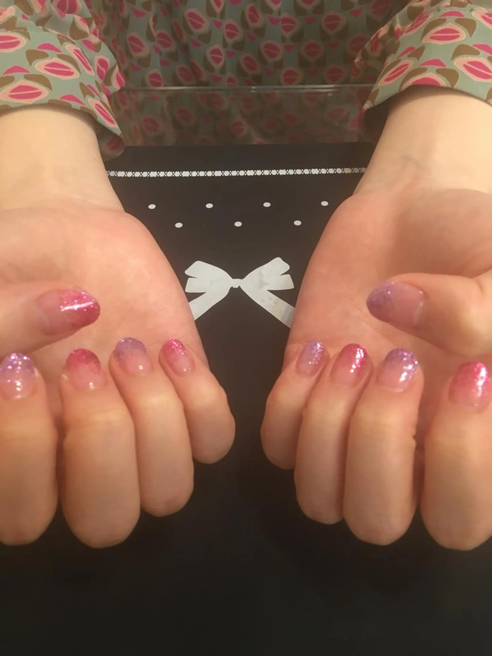 ネイル キラキラネイル ハンドネイル 🌈KANÅKO 🌈のネイルデザイン