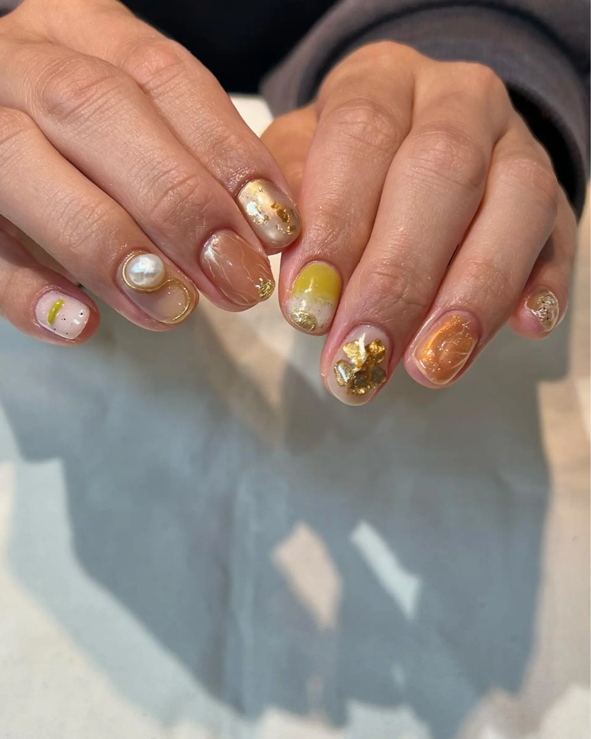 ネイル ハンドネイル 鈴木 まゆのネイルデザイン