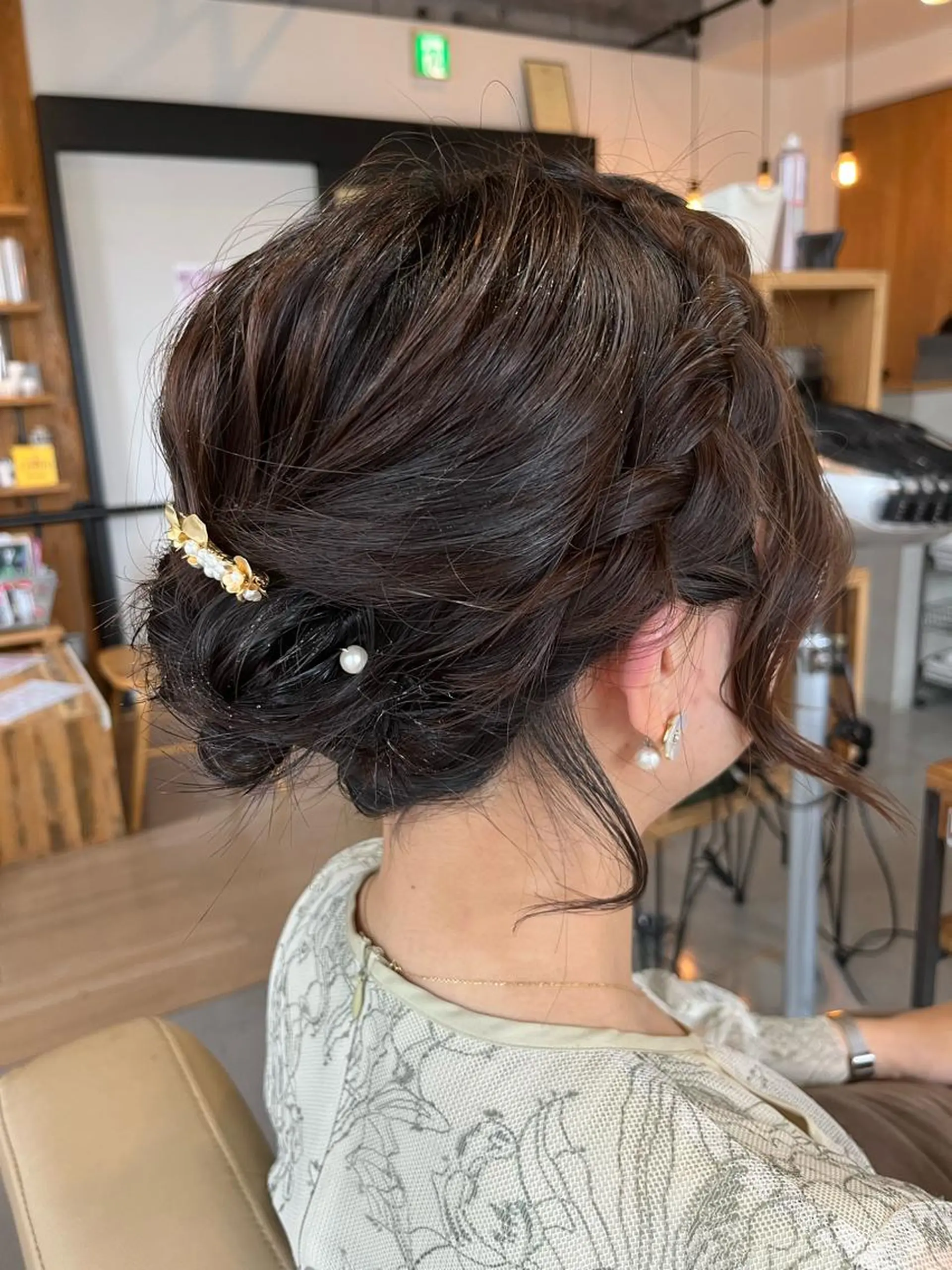 ショート ボブ JUNO所属・阪神西宮★JUNO 川﨑温子のヘアスタイル