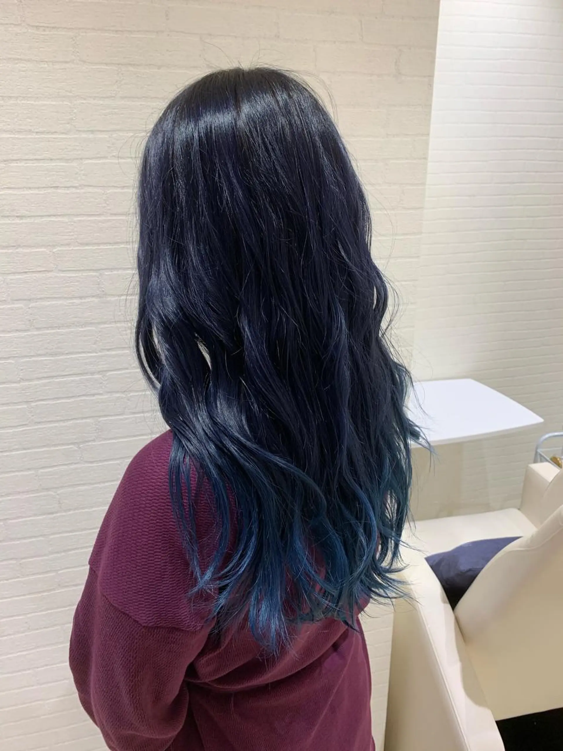 ロング カラー 岩永 梨玖のヘアスタイル