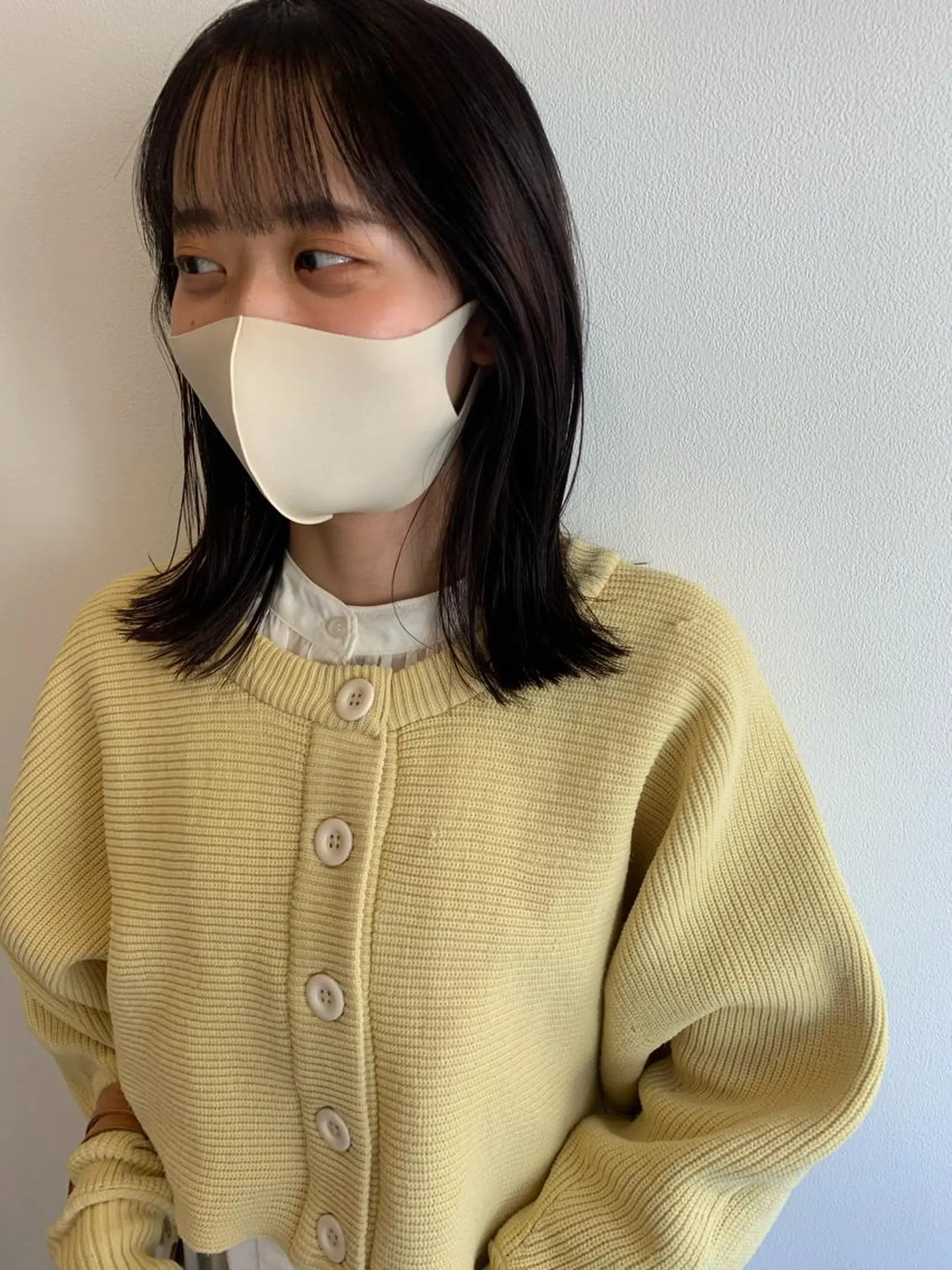 ミディアム カラー MARU レイヤー/パーマのヘアスタイル