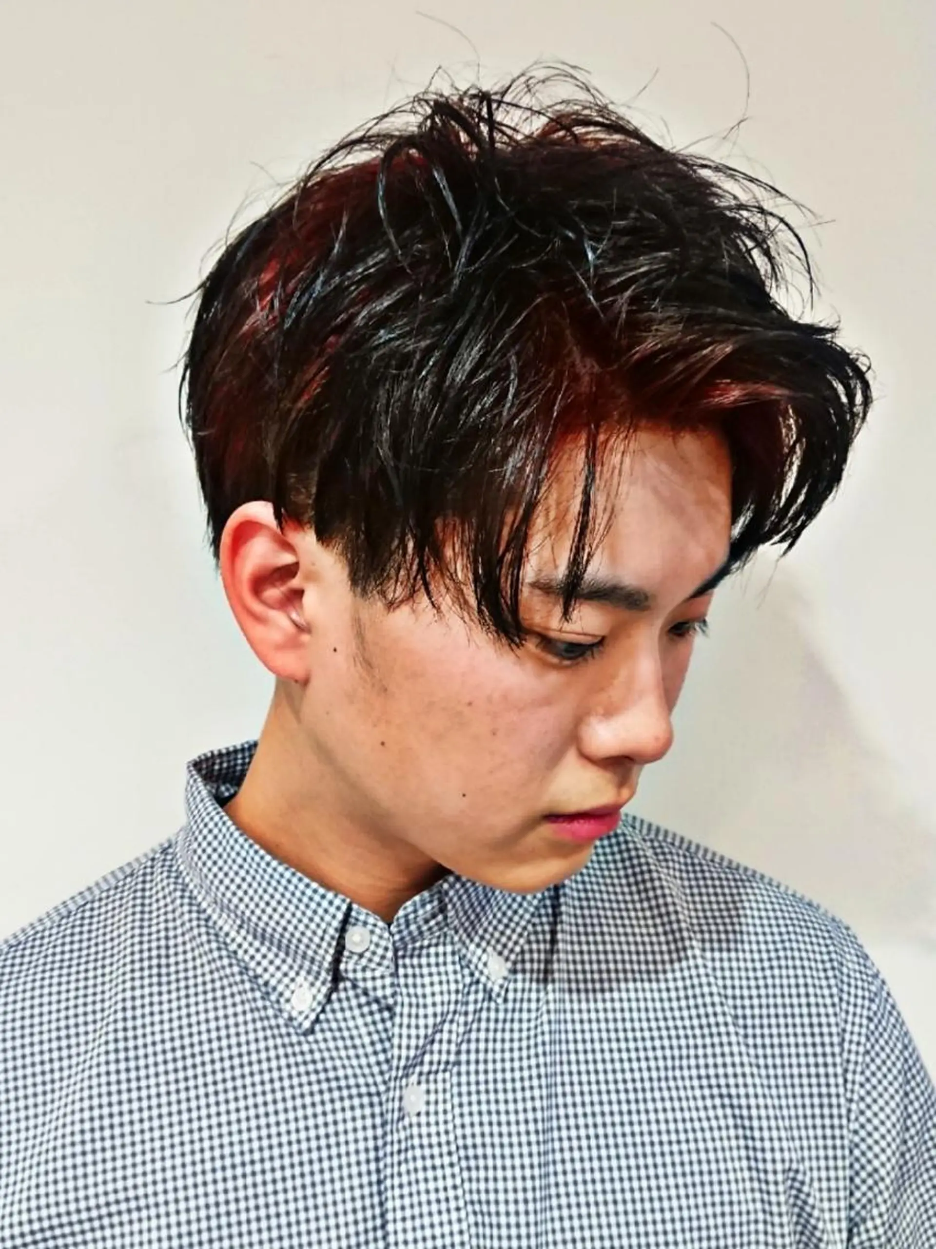 カラー デザインカラー カット ヘアカラー ブリーチ/ヘアケア/ 艶髪/イギチハルのヘアスタイル