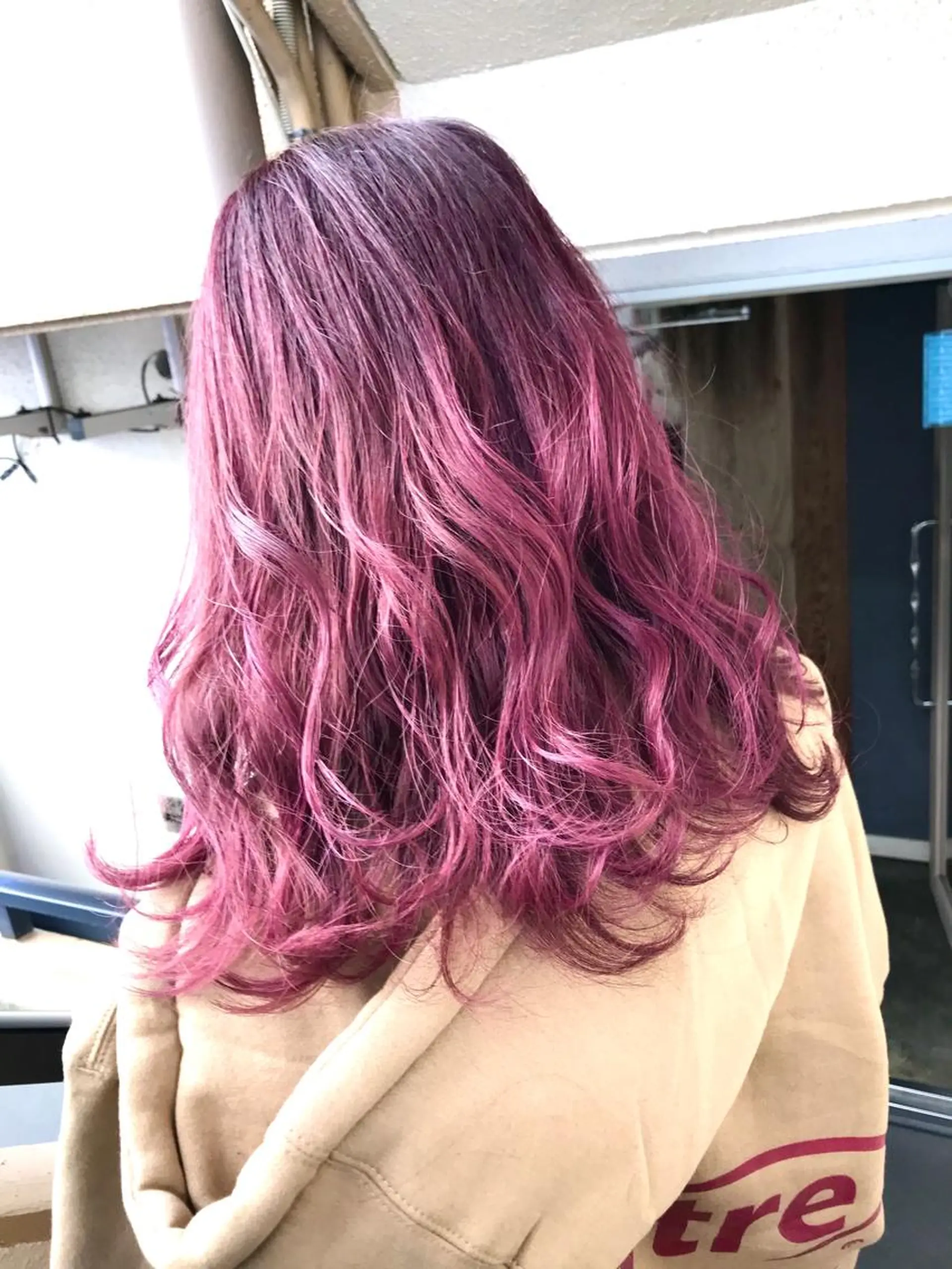 セミロング カラー ヘアカラー 縮毛矯正 トリートメント 💎髪質改善💎 デザイナーshinのヘアスタイル