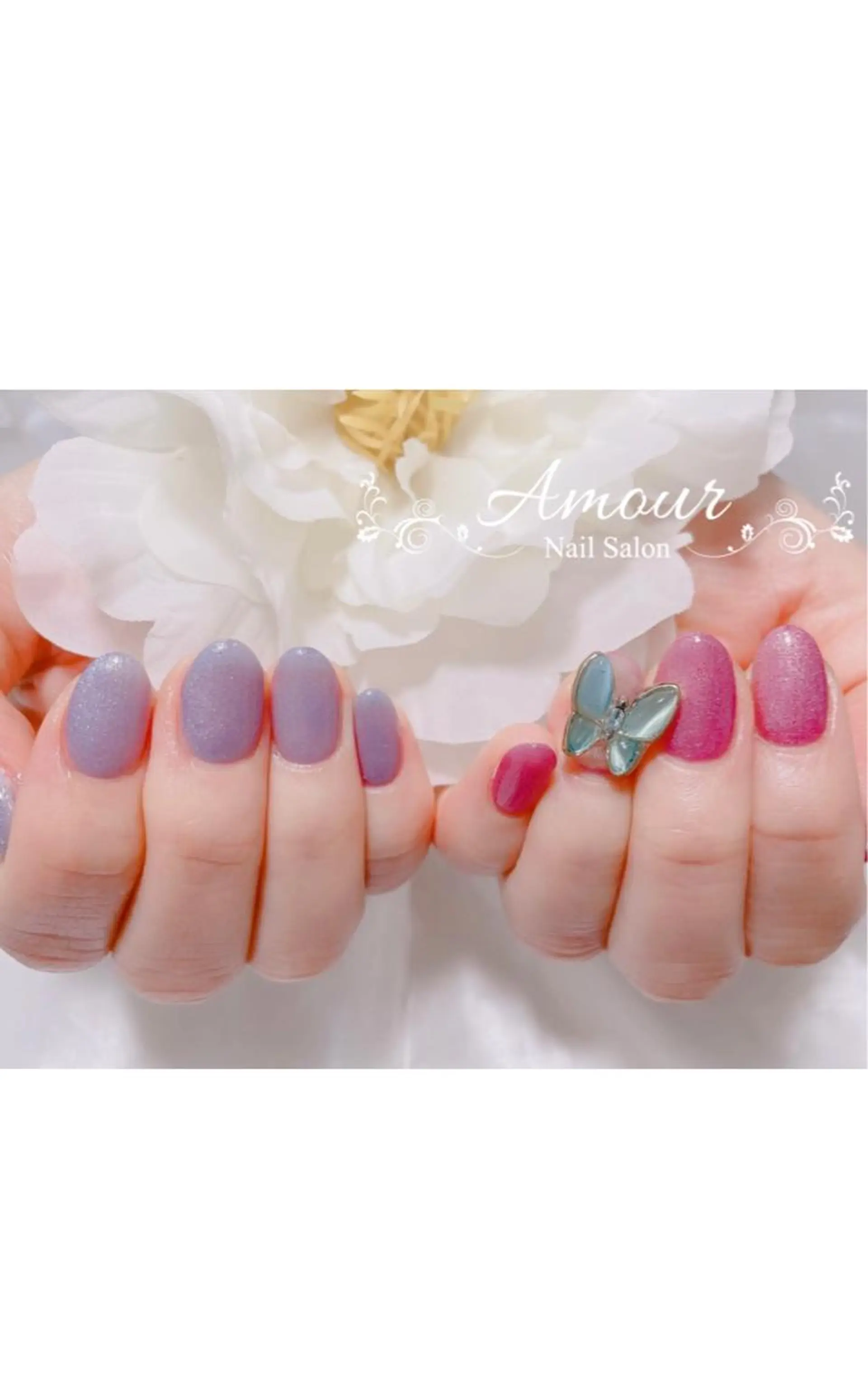 ネイル ジェルネイル nailsalon ♡amour♡のネイルデザイン