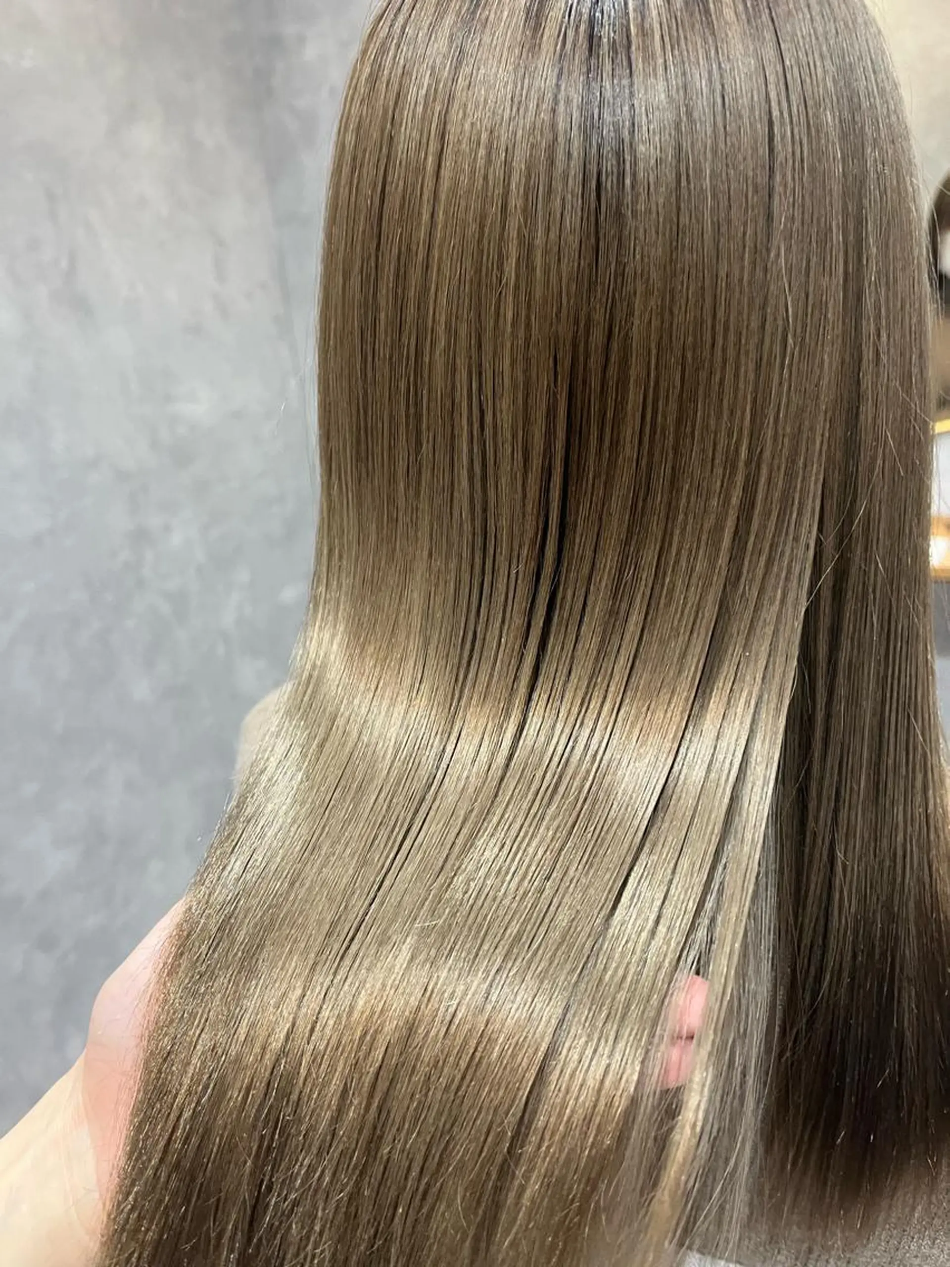ミディアム 髪質改善 トリートメント カット ヘアカラー トリートメント 髪質改善&Spa fee by carrefour 大橋店[フィー・バイ・カルフール大橋]所属・stylist Yukieのヘアスタイル