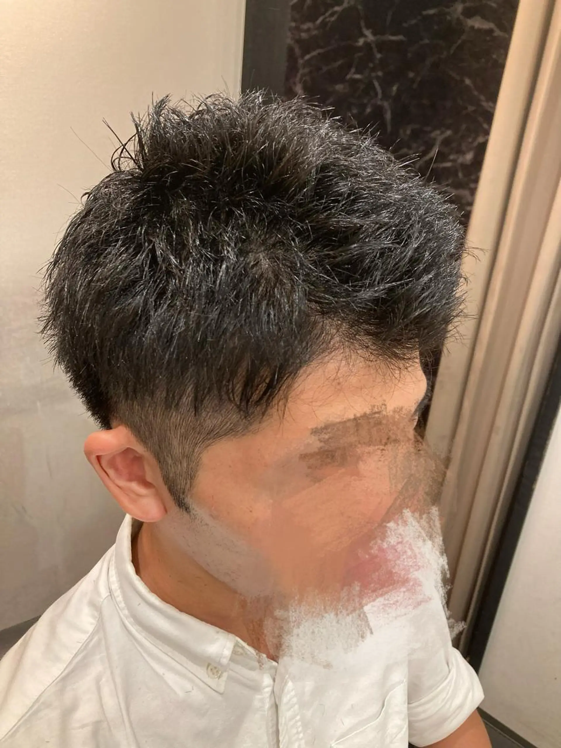 ショート メンズ LAVIE the BARBER所属・徒歩5分ビジネスマン カット👦🏻うしだのヘアスタイル