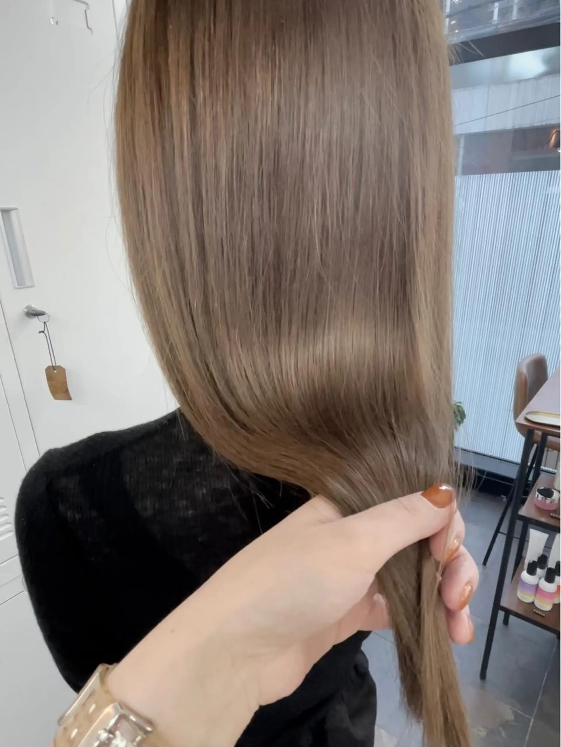 ロング トリートメント ヘアカラー トリートメント 🌼たけや みのり🌿のヘアスタイル