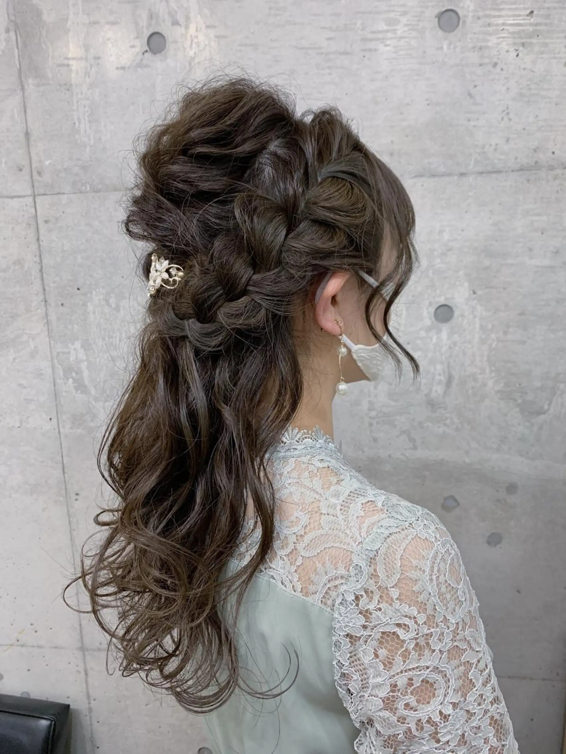 ヘアアレンジ 切りっぱなしボブ ボブ 松本 和之のエステ・リラクイメージ