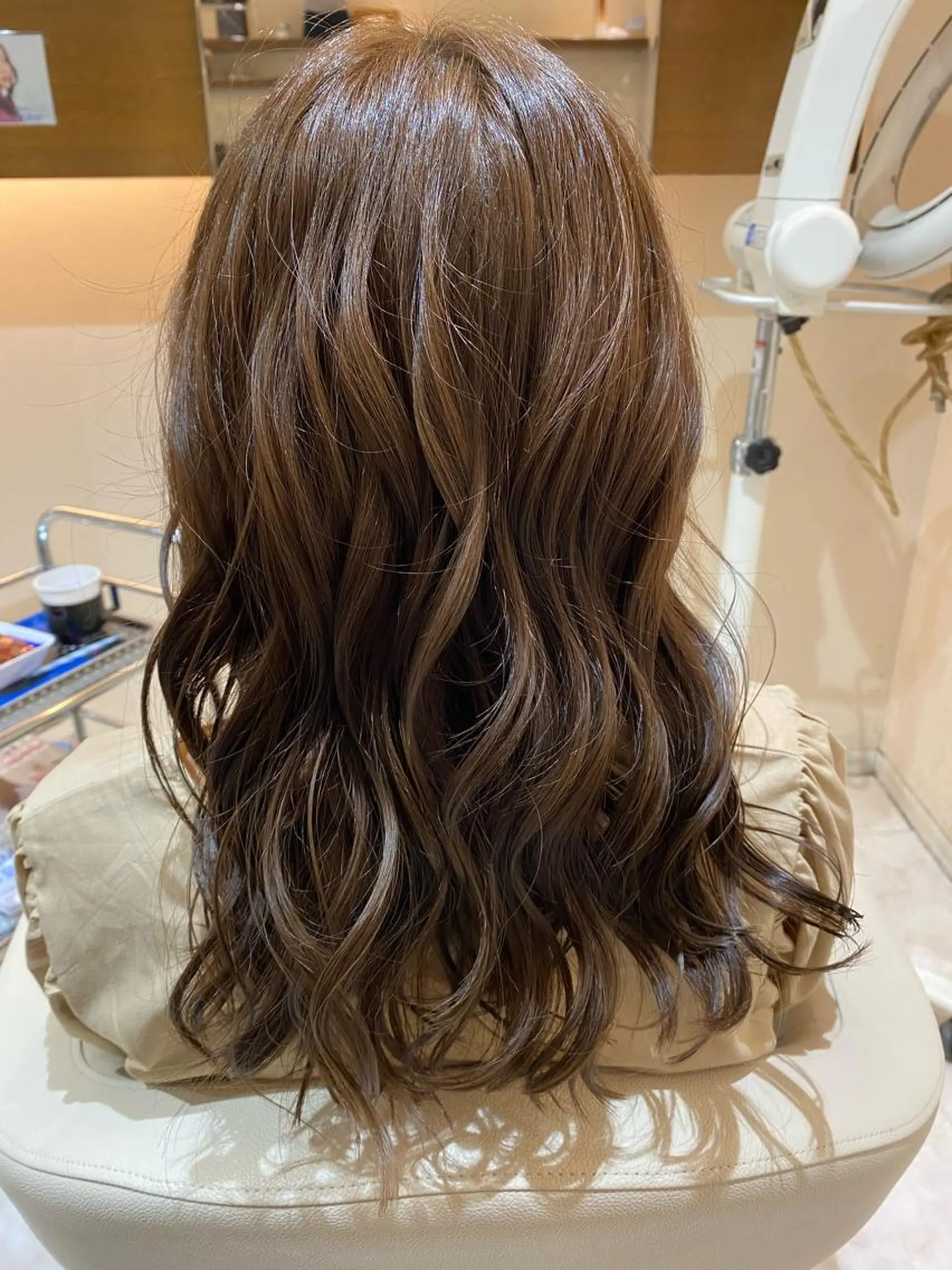 セミロング 清水 有紗のヘアスタイル