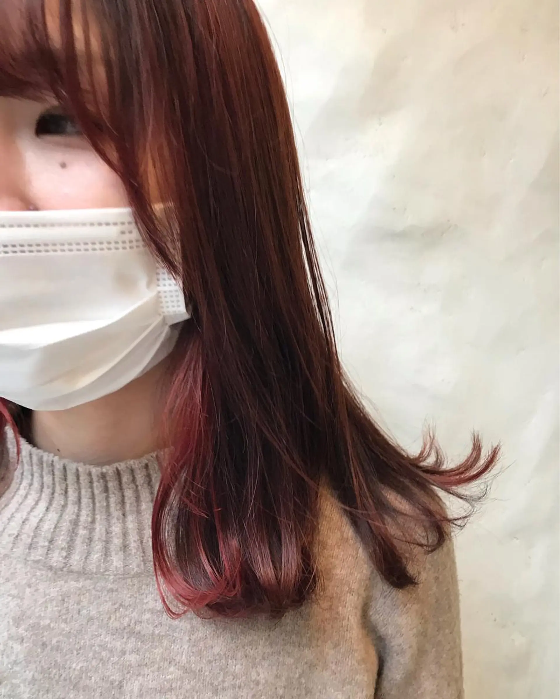 ミディアム LUCAS所属・fuchigami suzunoのヘアスタイル
