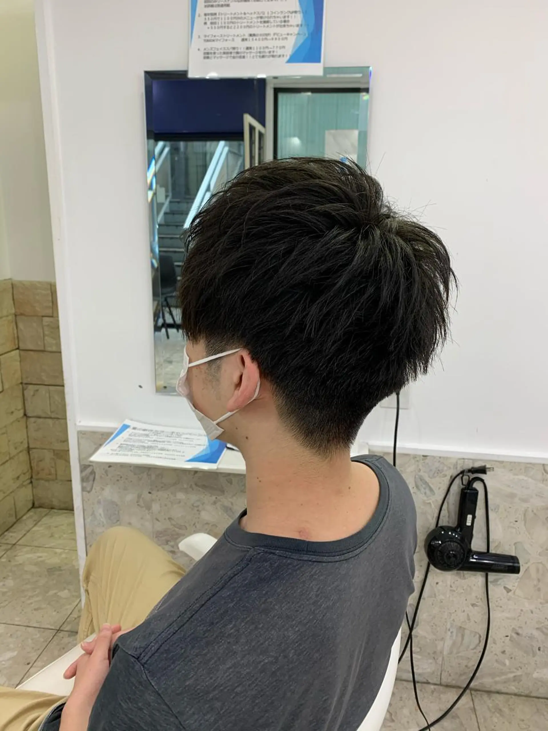 メンズ 刈り上げ 相武台ショート特化 💐川崎希💐のヘアスタイル