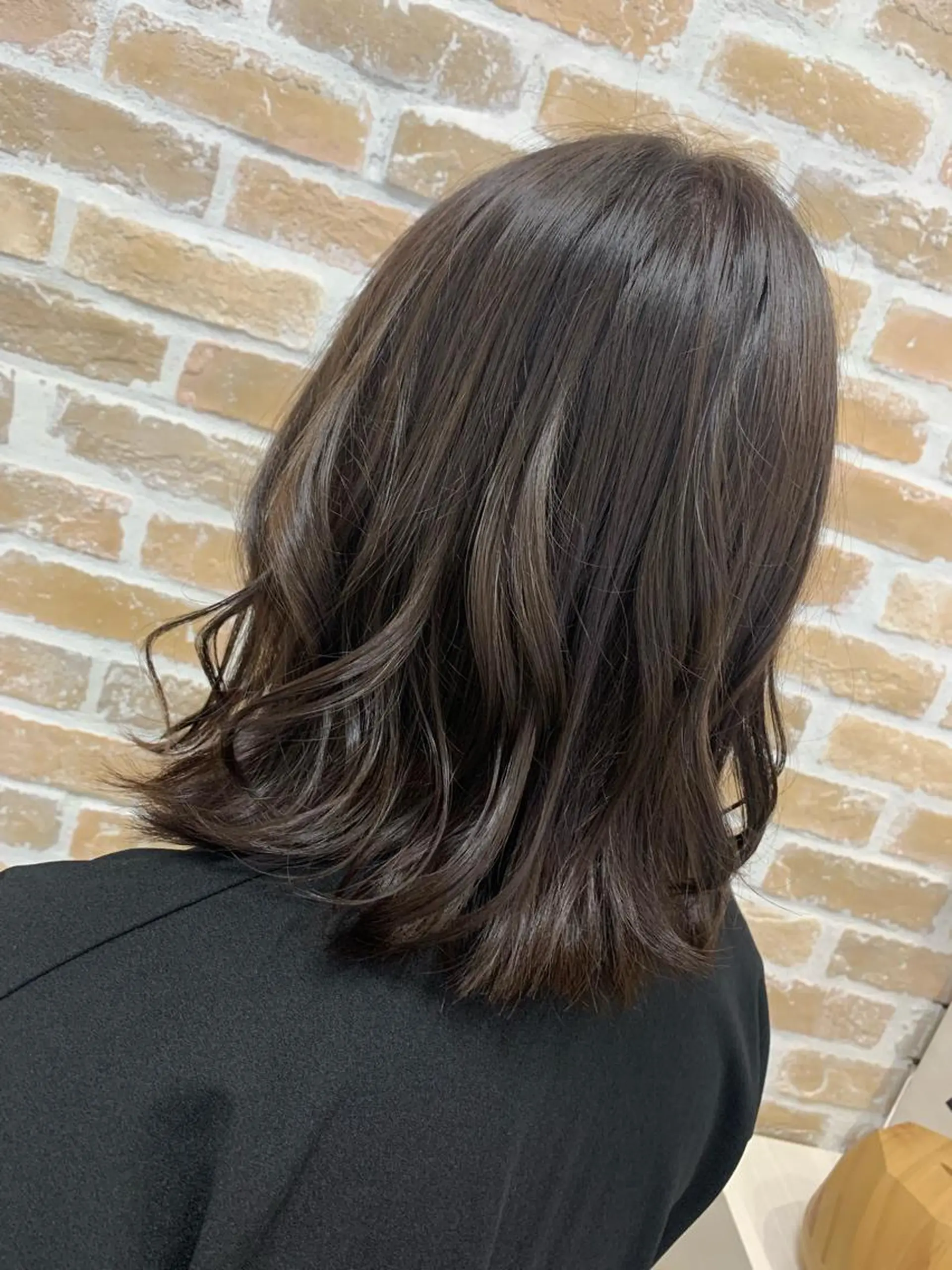 ミディアム アッシュ カット ヘアカラー Agu hair lucua所属・中尾 友哉のヘアスタイル