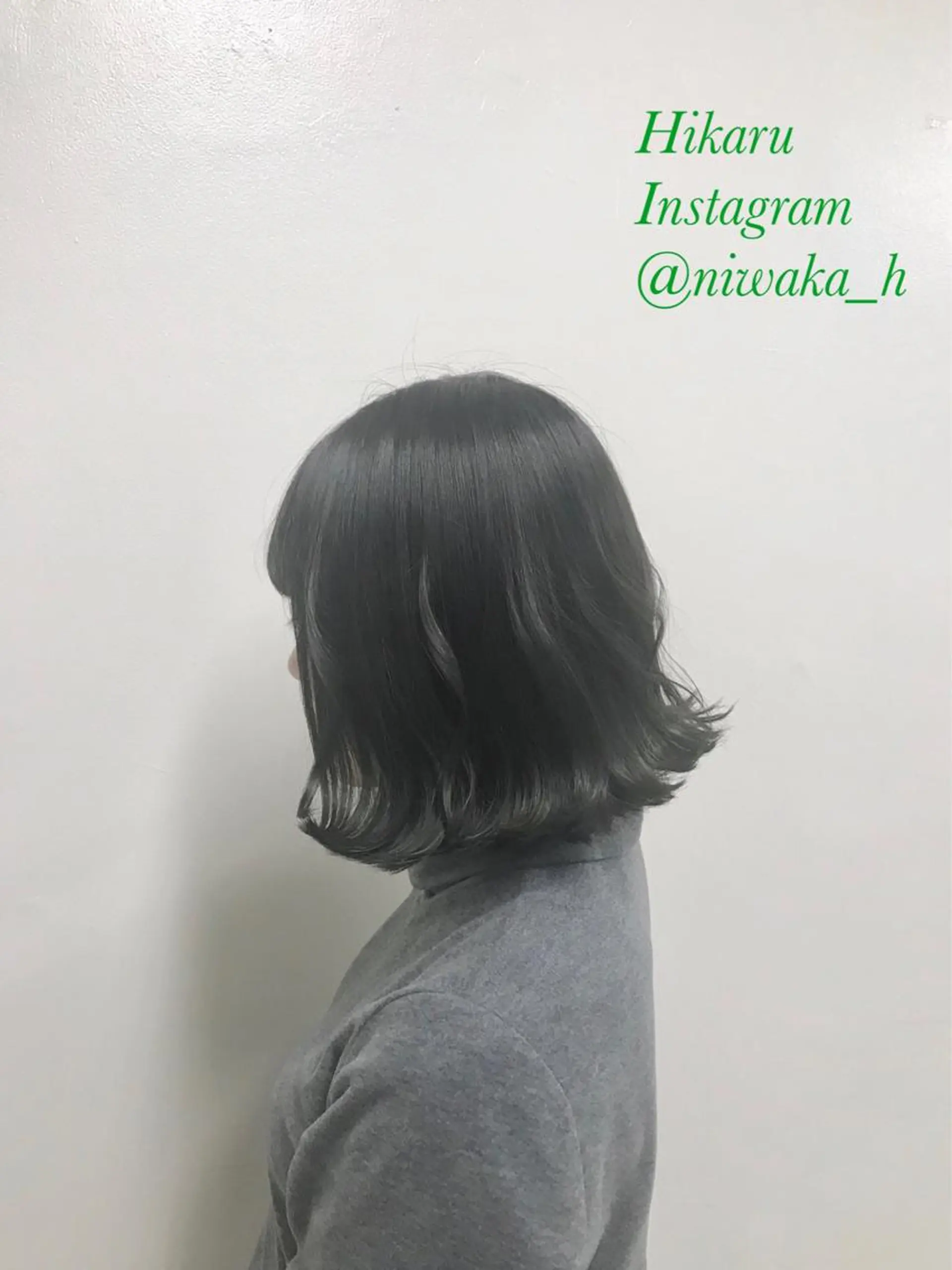 ミディアム カラー グレージュ エリアNo.1カラー ⭐️hikaru⭐️のヘアスタイル