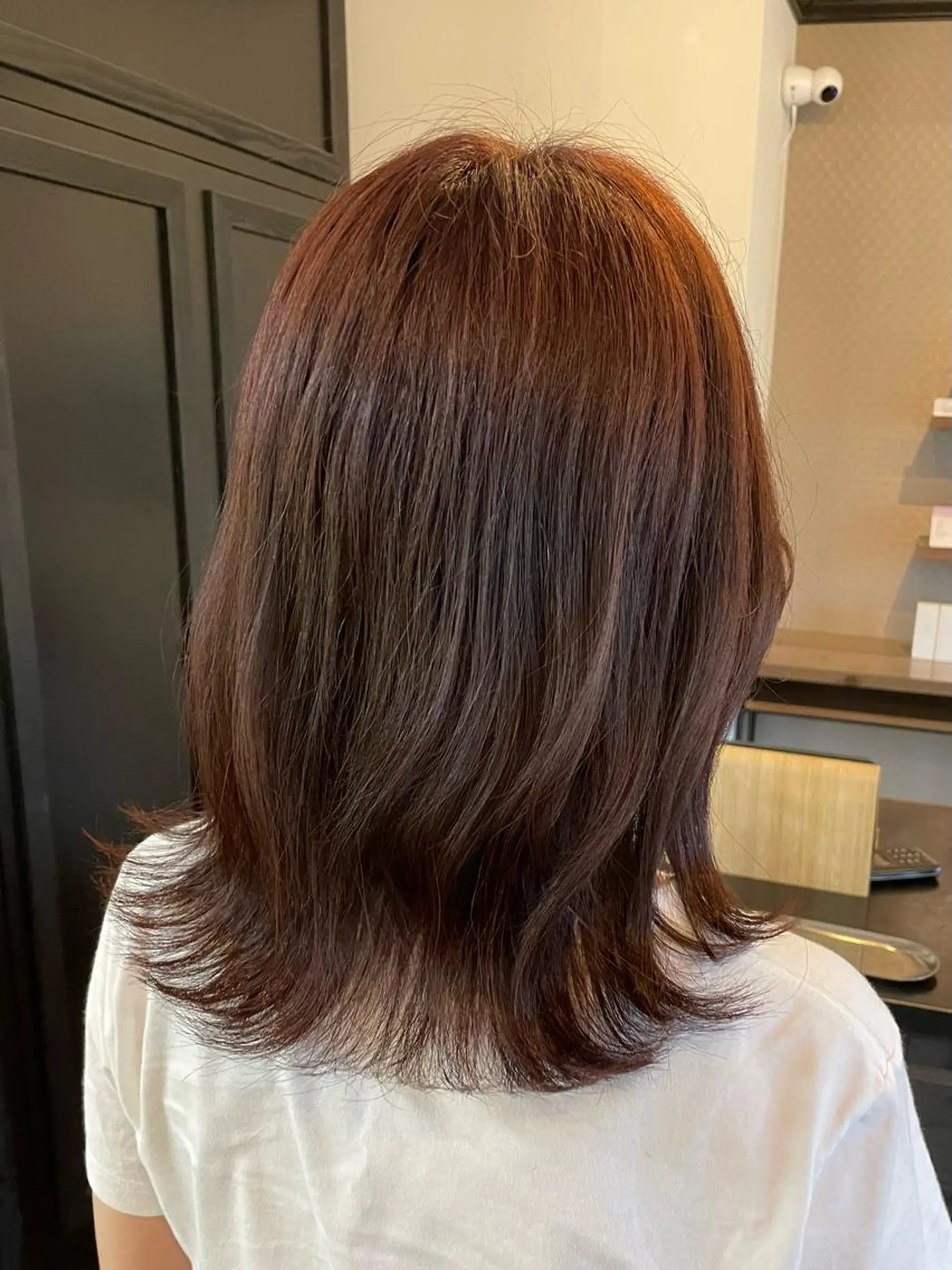 セミロング カラー Ayaka ／ VISEOのヘアスタイル
