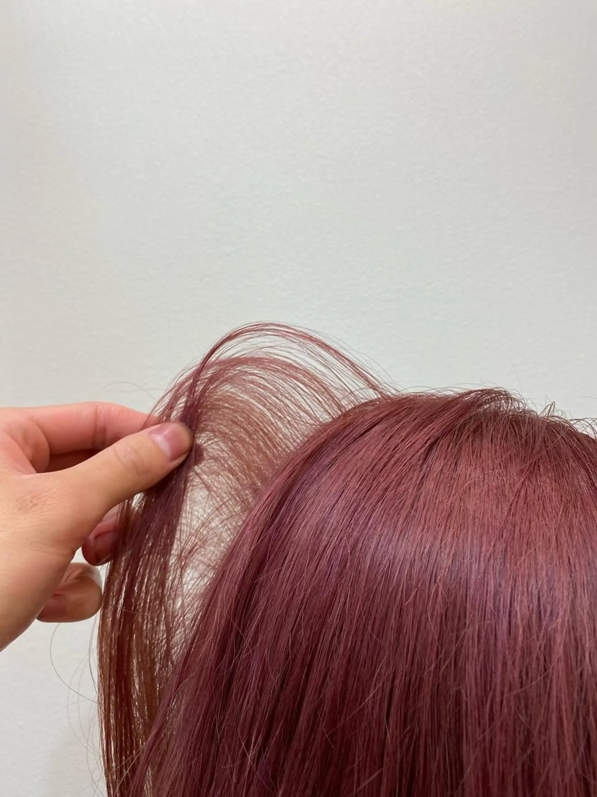 ミディアム カラー ピンクカラー カット ヘアカラー ハイトーン/ボブ/ レイヤー💫カイセイのヘアスタイル