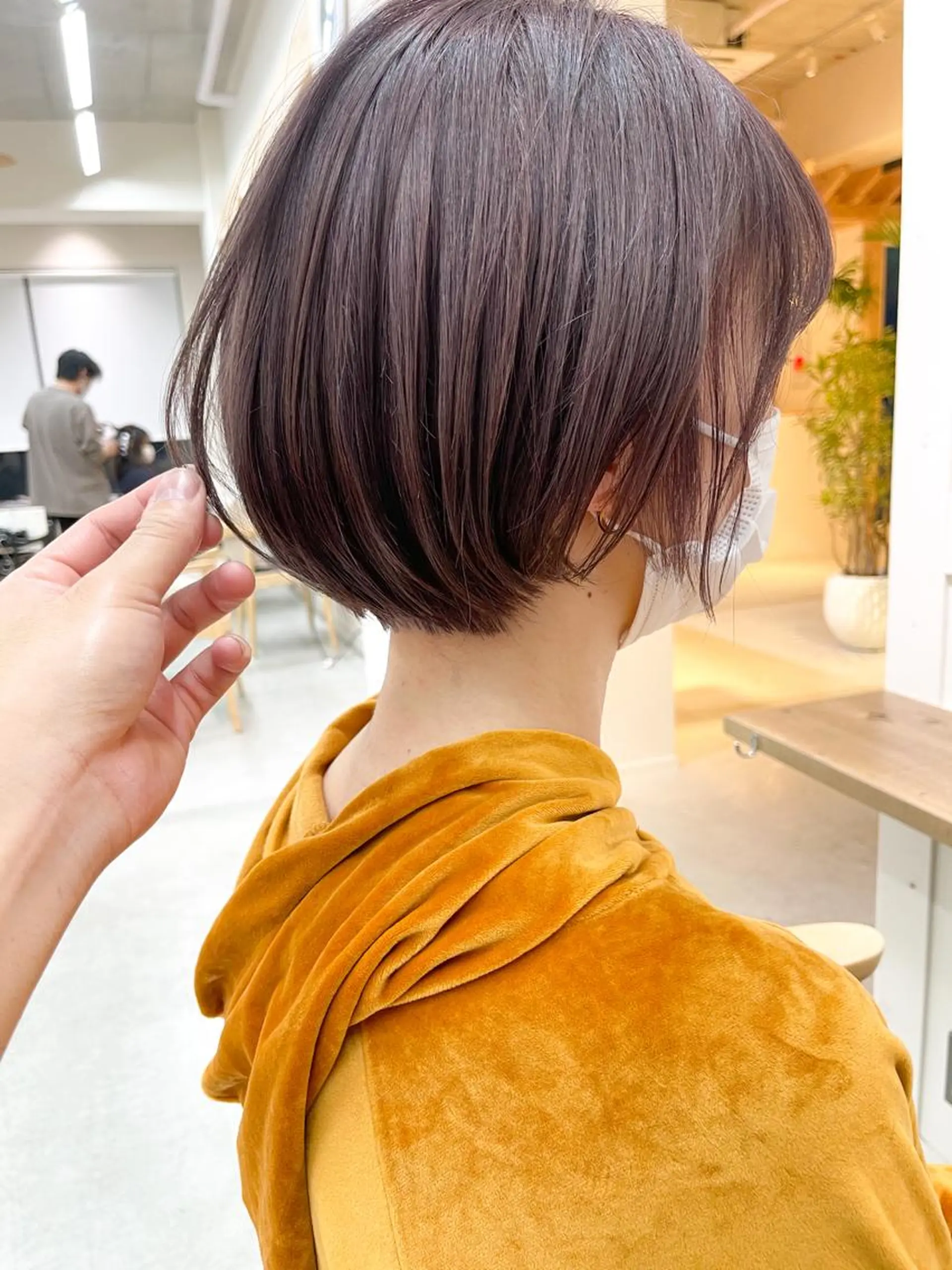 ショート カット トリートメント 錦糸町カットの匠 AKIRA店長のヘアスタイル