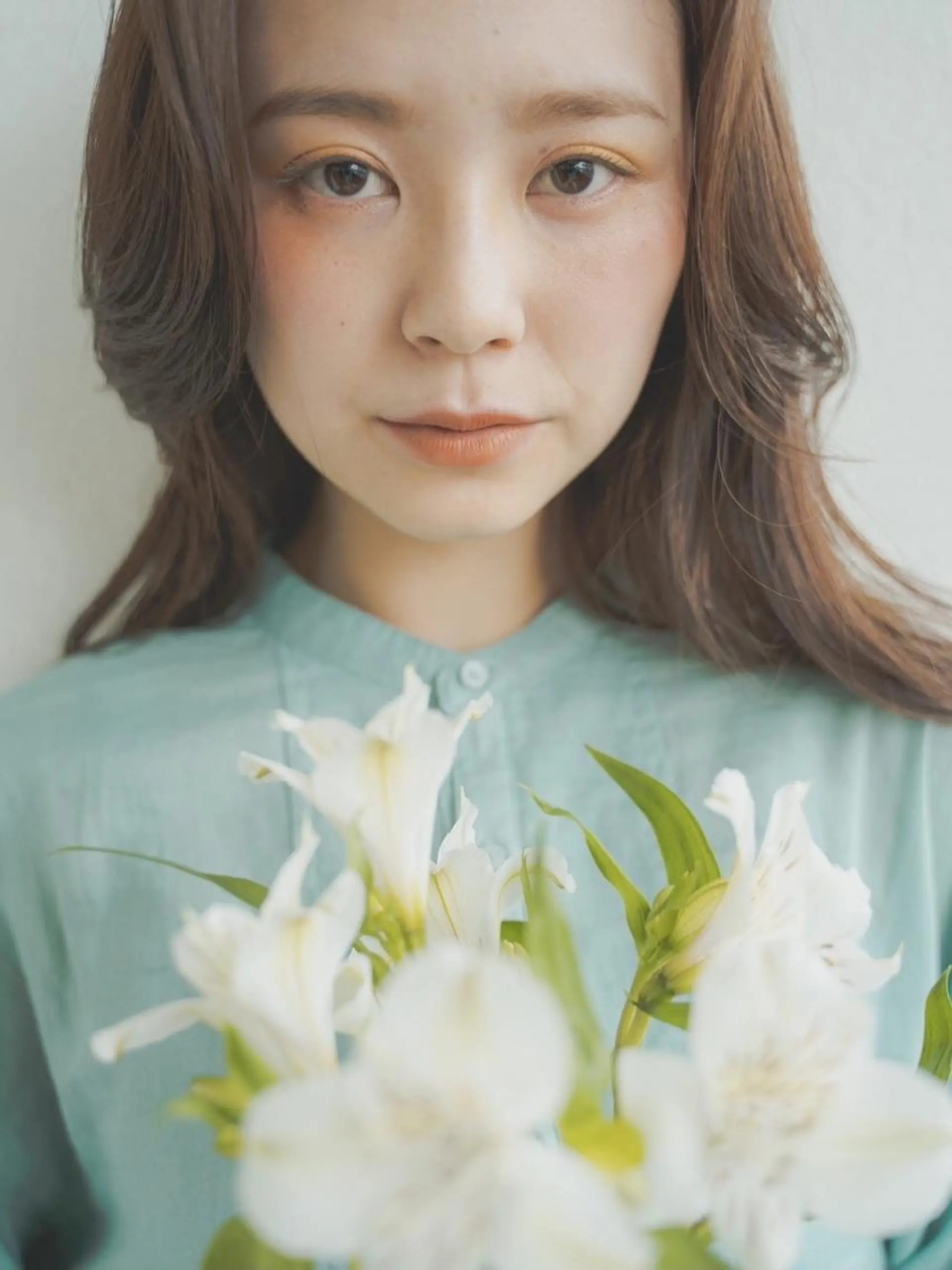 ロング 柳下 涼のヘアスタイル