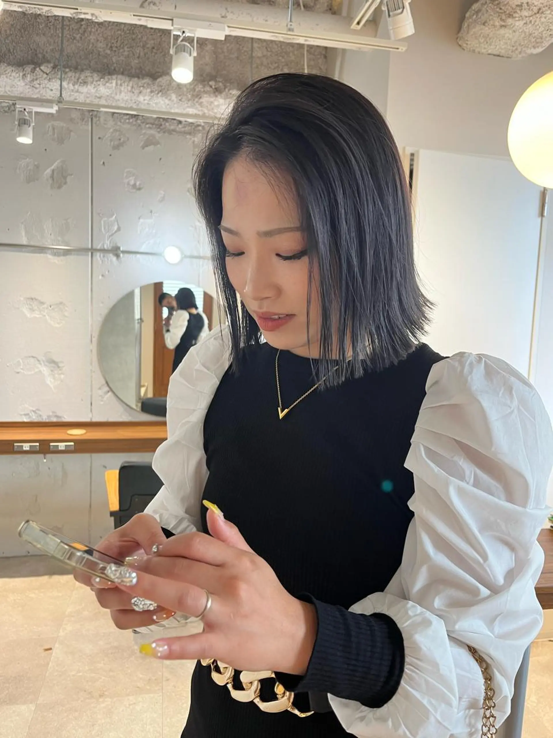 カラー ヘアカラー トリートメント 【代表】 辻龍樹のヘアスタイル