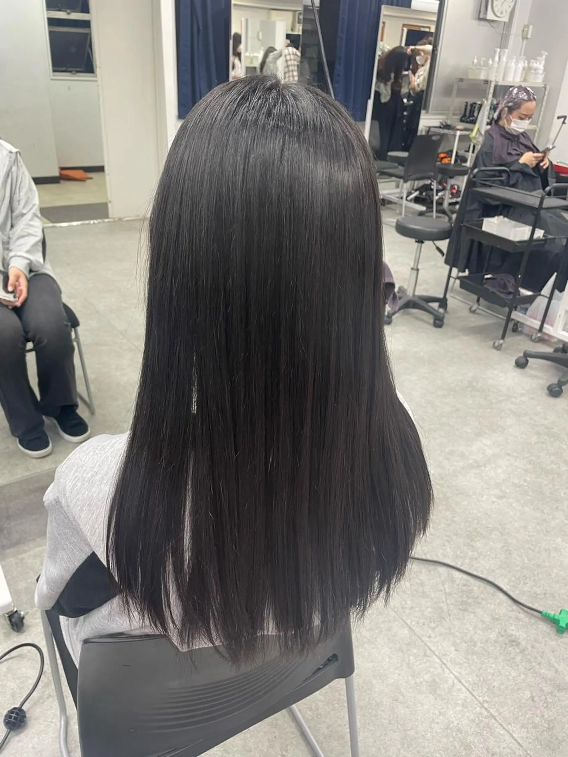 セミロング ハイトーンブロンド 横浜💞ミオのヘアスタイル