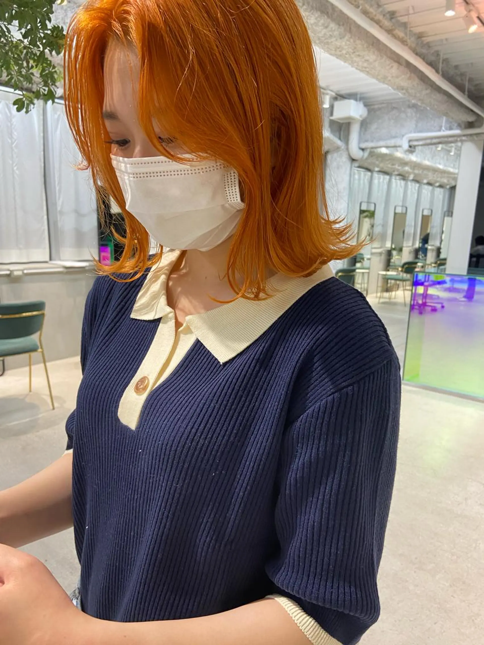 ミディアム ヘアカラー STAN WOOD所属・似合わせcut 🔥yutakaのヘアスタイル