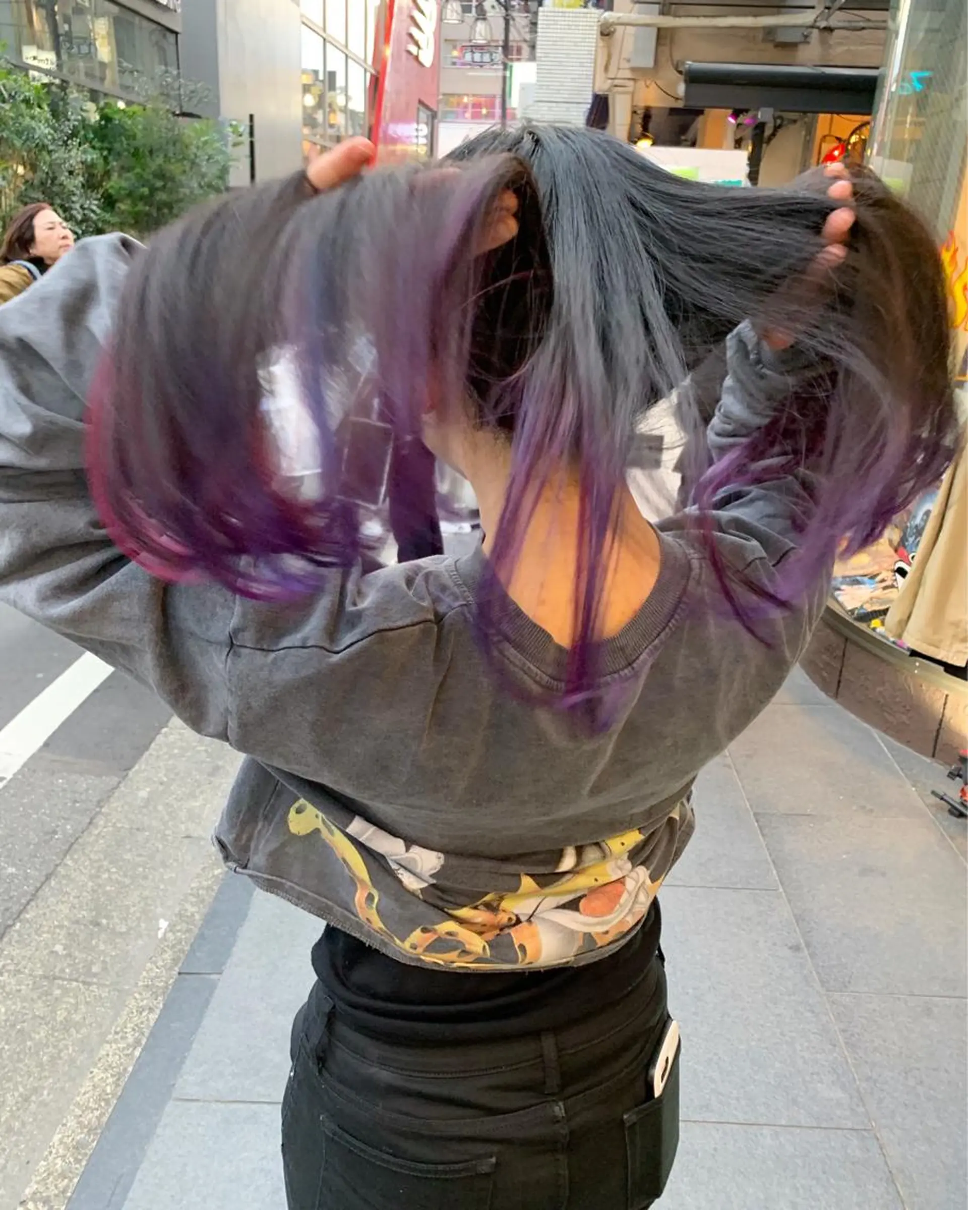 ロング カラー ピンクベージュ/新潟 万代/高橋桃葉🍑のヘアスタイル