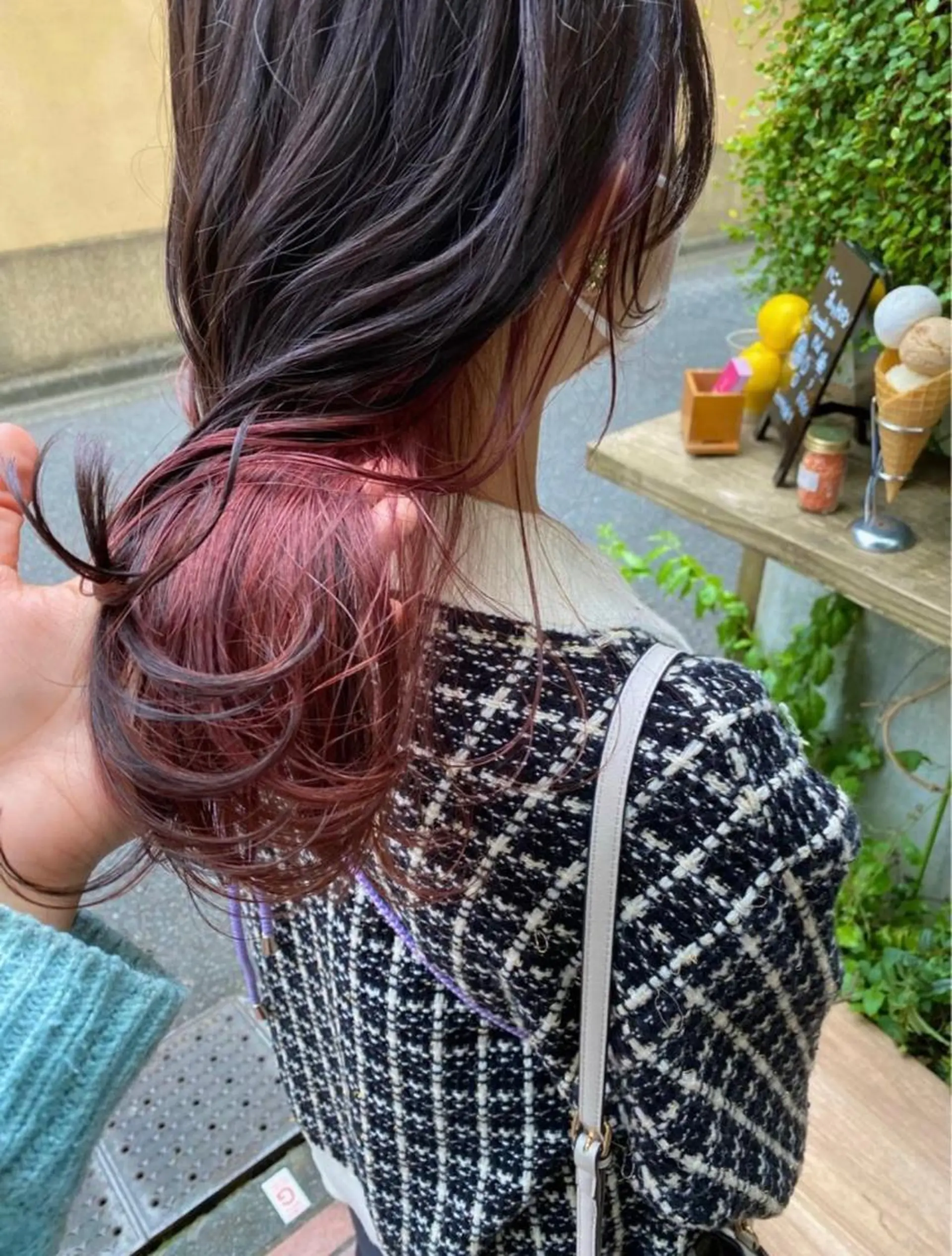 ロング カラー ヘアカラー トリートメント 🦋透明感カラー🦋 なつやのヘアスタイル