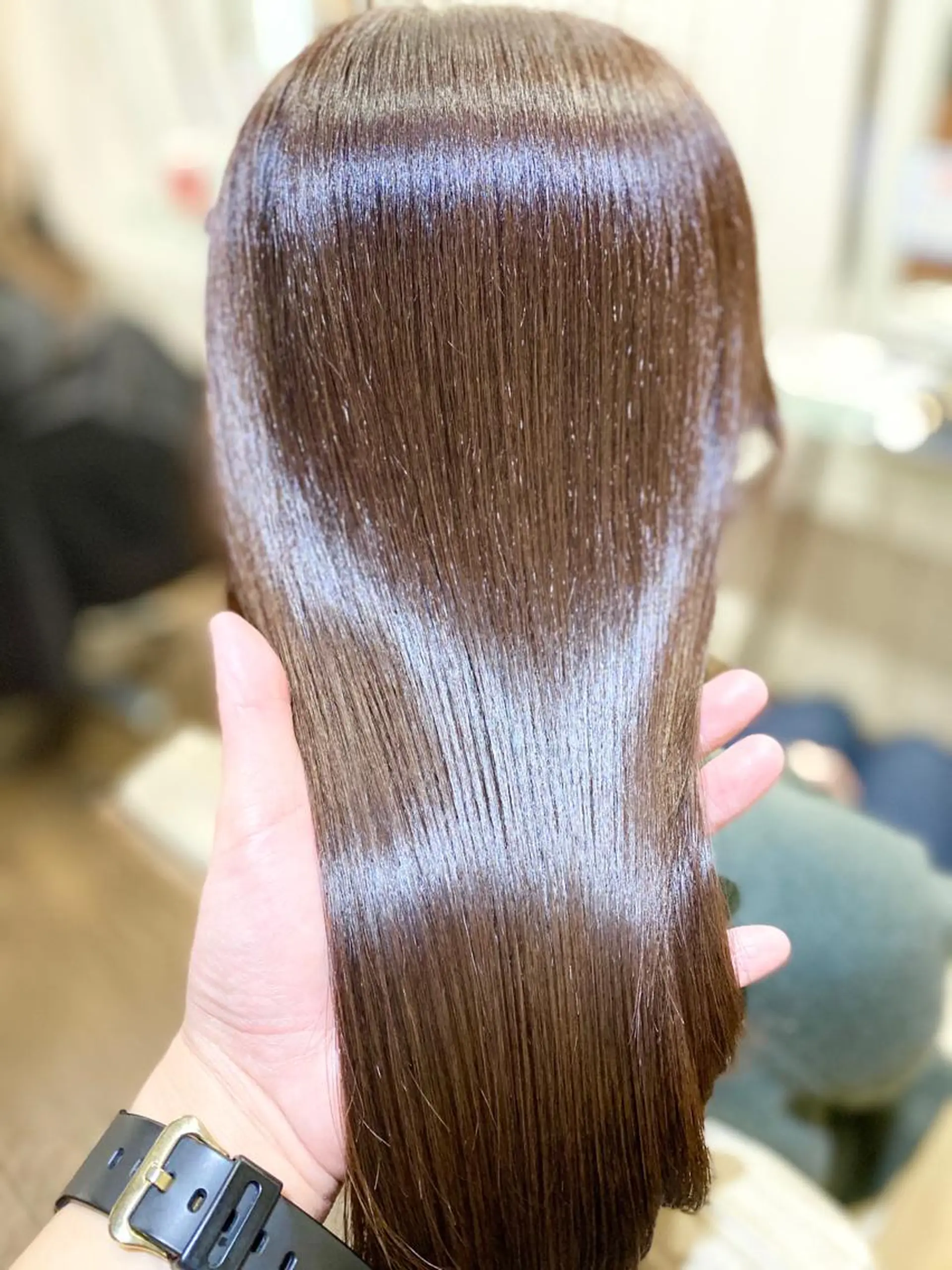 ミディアム カラー パーマ ヘアアレンジ アッシュ バレイヤージュ ベージュカラー ブリーチ 透明感カラー RecheRche【池袋】所属・👑指名率No.1 👑坂口飛翔のヘアスタイル