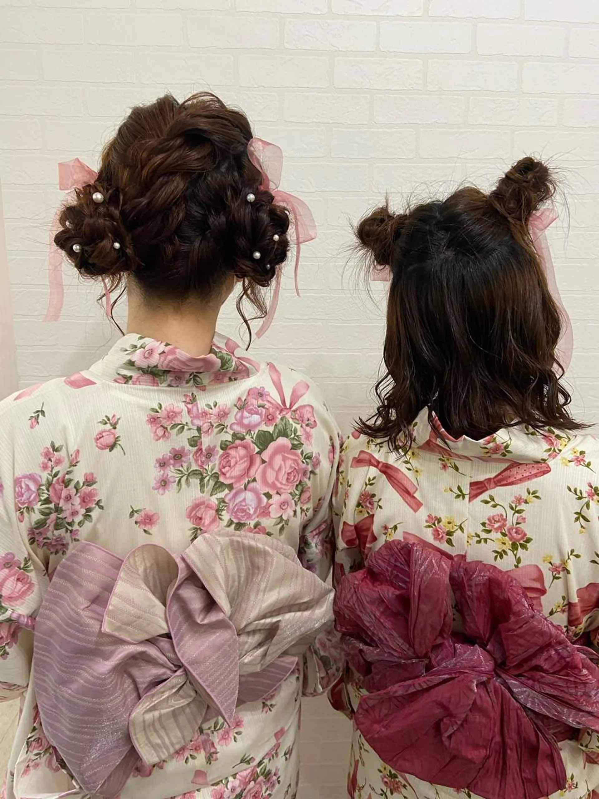 着付け ヘアセット ☆透明感カラー☆まいのヘアスタイル